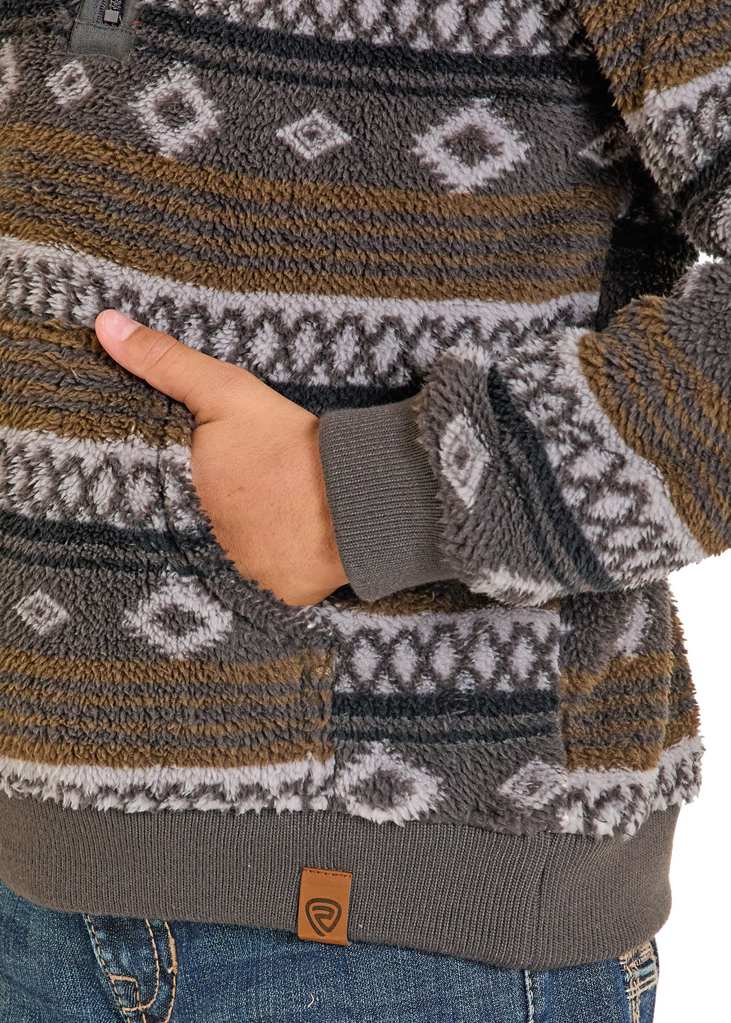 ROCK & ROLL BOYS AZTEC PRINT PULLOVER BB91T07714 Laherradurawwnc.com