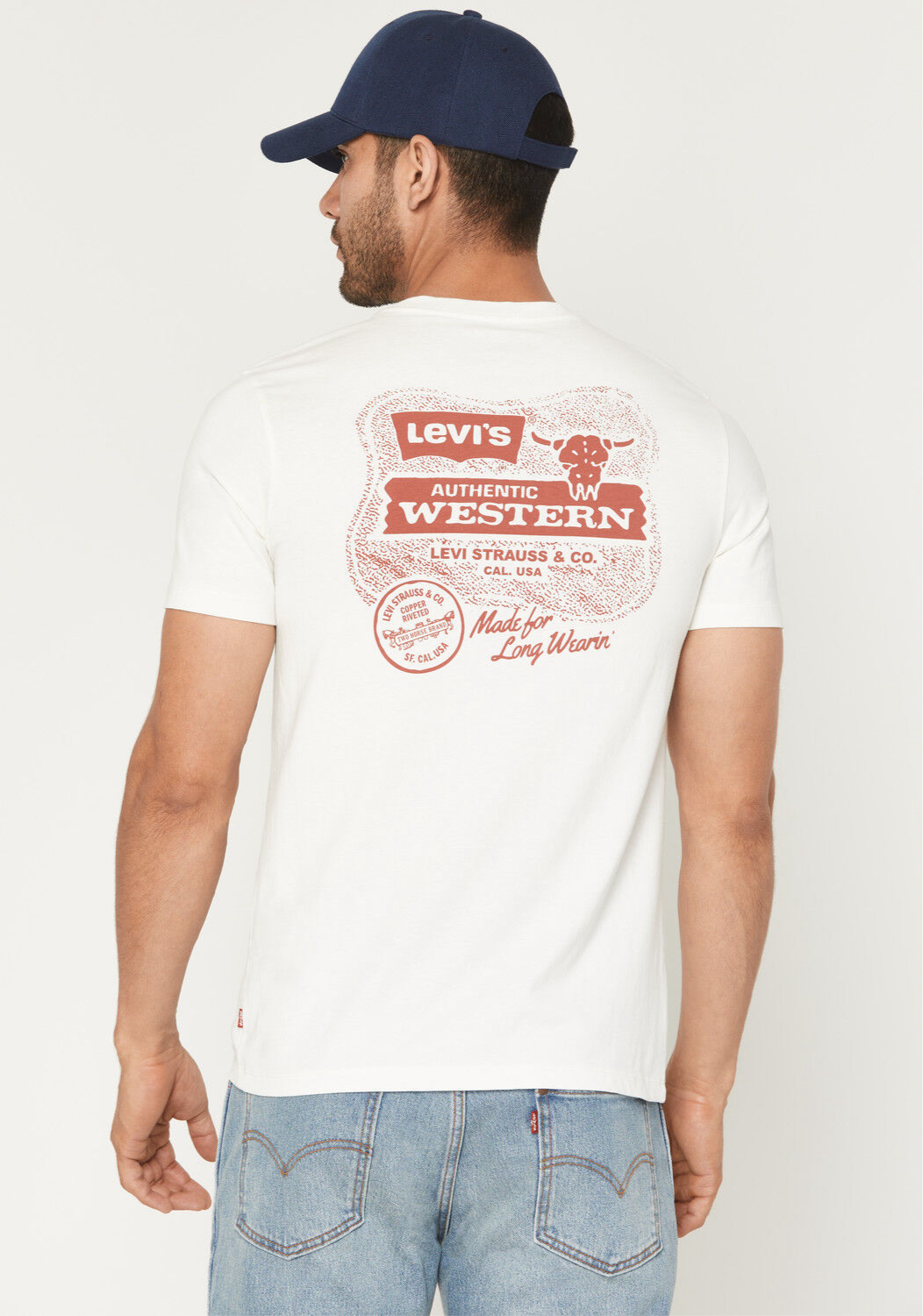 LEVI'S MENS SHORT SLEEVE T-SHIRT BEIGE 224911974