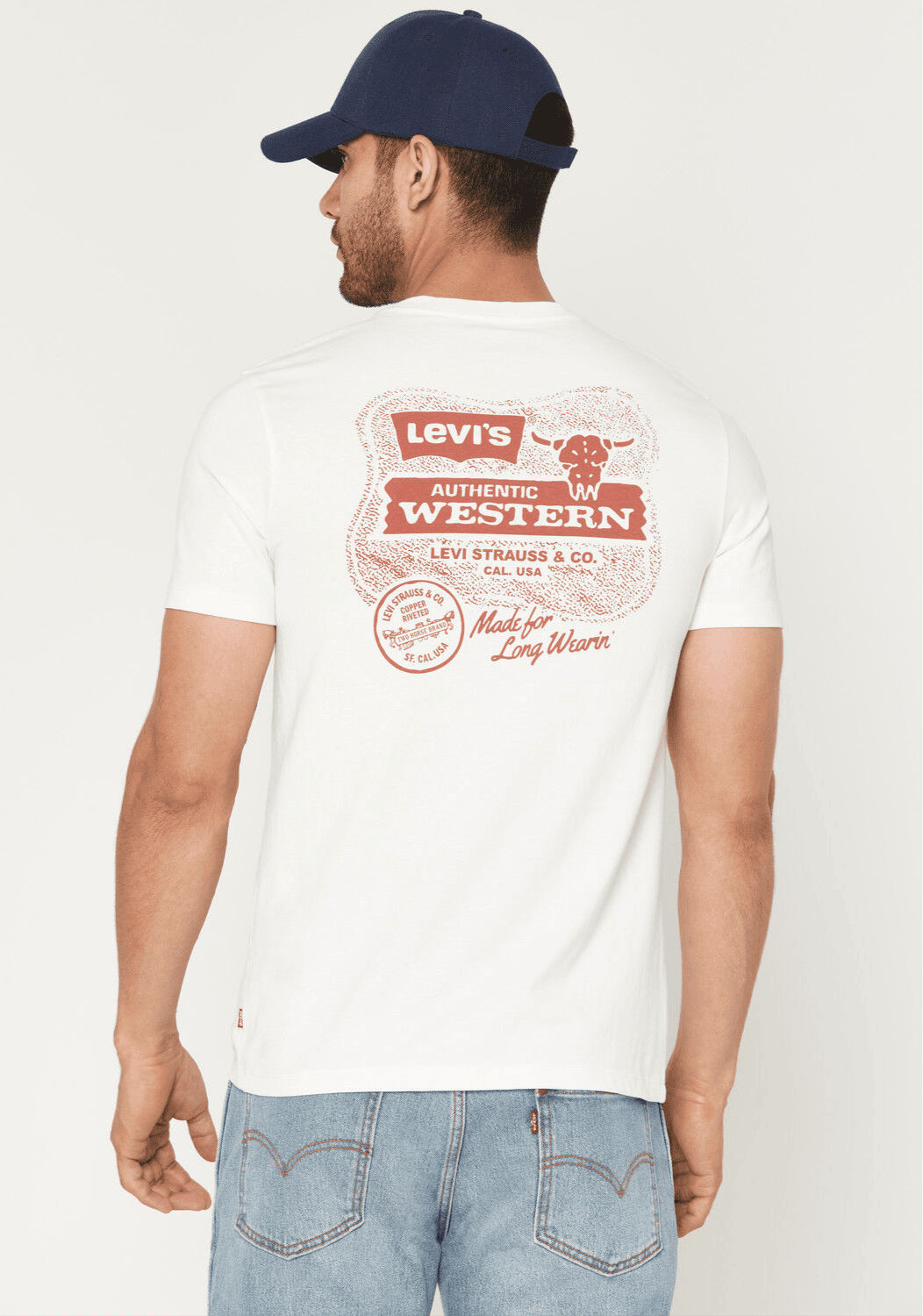 LEVI'S MENS SHORT SLEEVE T-SHIRT BEIGE 224911974 Laherradurawwnc.com