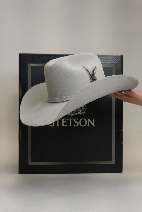 STETSON 10X SHASTA MIST GREY