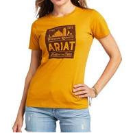 WOMEN ARIAT FARMLAND SS T-SHIRT-10039980 Laherradurawwnc.com