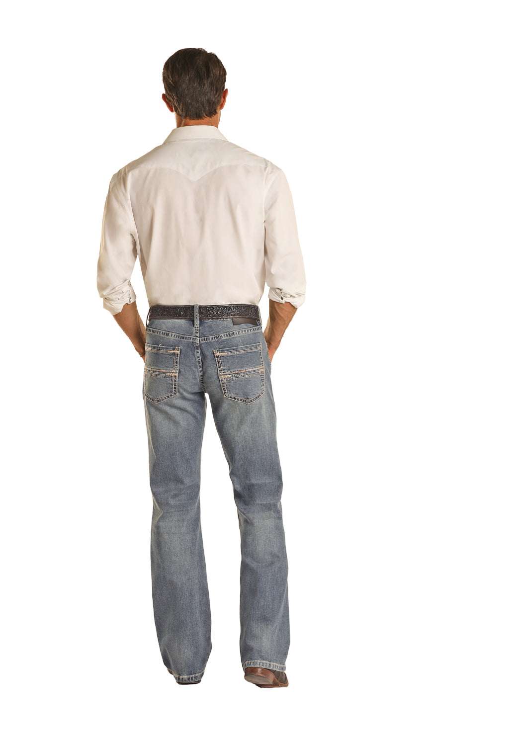 ROCK&ROLL PISTOL BOOTCUT REGULAR BOOTCUT MEDIUM VINTAGE - BM0PD02492 Laherradurawwnc.com