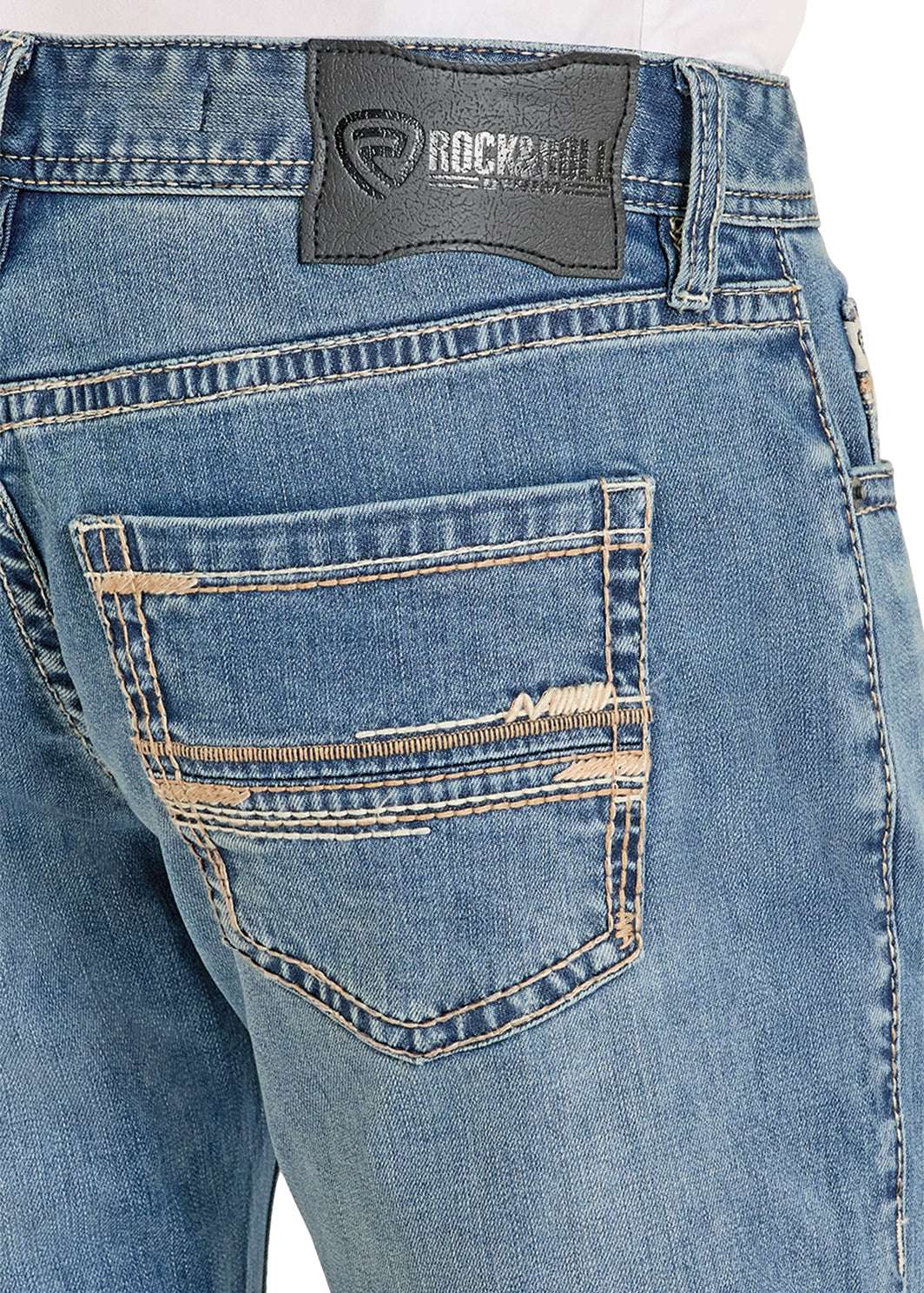 ROCK&ROLL PISTOL BOOTCUT REGULAR FIT MEDIUM VINTAGE - BM0PD08582 Laherradurawwnc.com