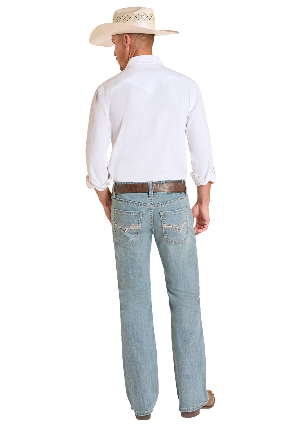 ROCK&ROLL MENS LIGHT VINTAGE STEP STITCH EMB PISTOL BM0PD09119