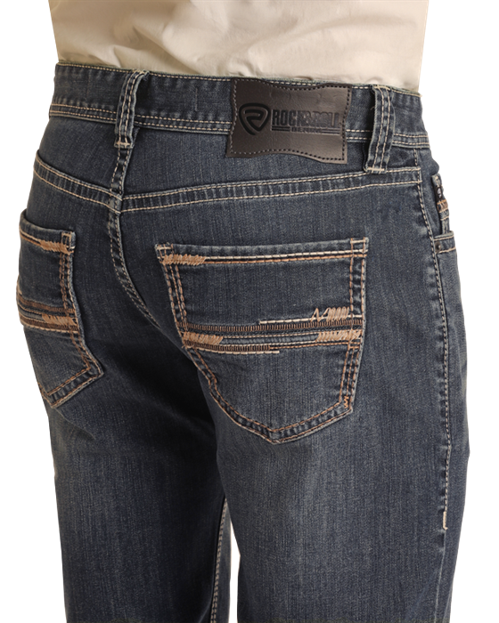 ROCK&ROLL PISTOL STRAIGHT REGULAR STRAIGHT DARK VINTAGE - BM1PD03109