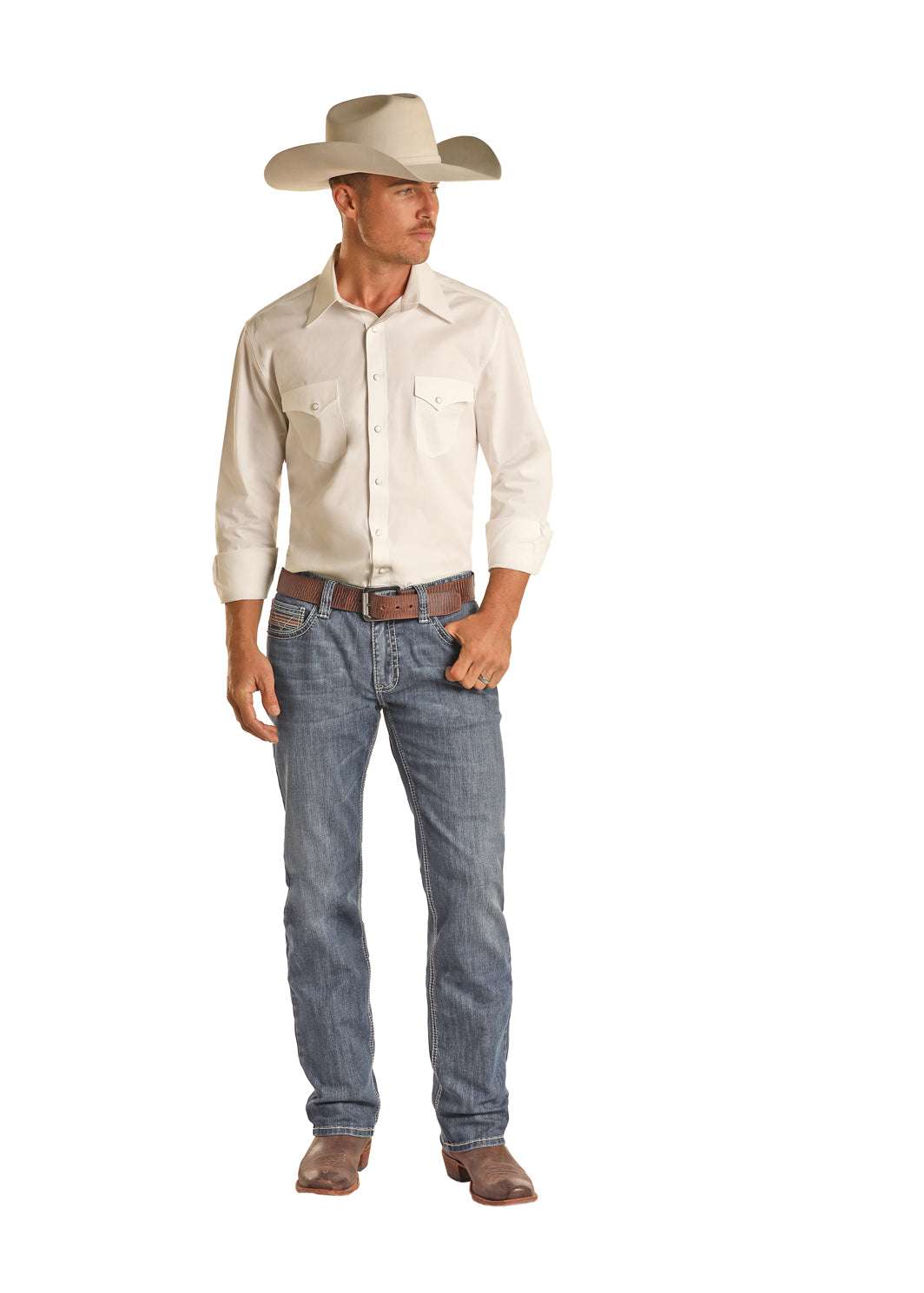 ROCK&ROLL REVOLVER STRAIGHT SLIM STRAIGHT - BM1RD02487 Laherradurawwnc.com