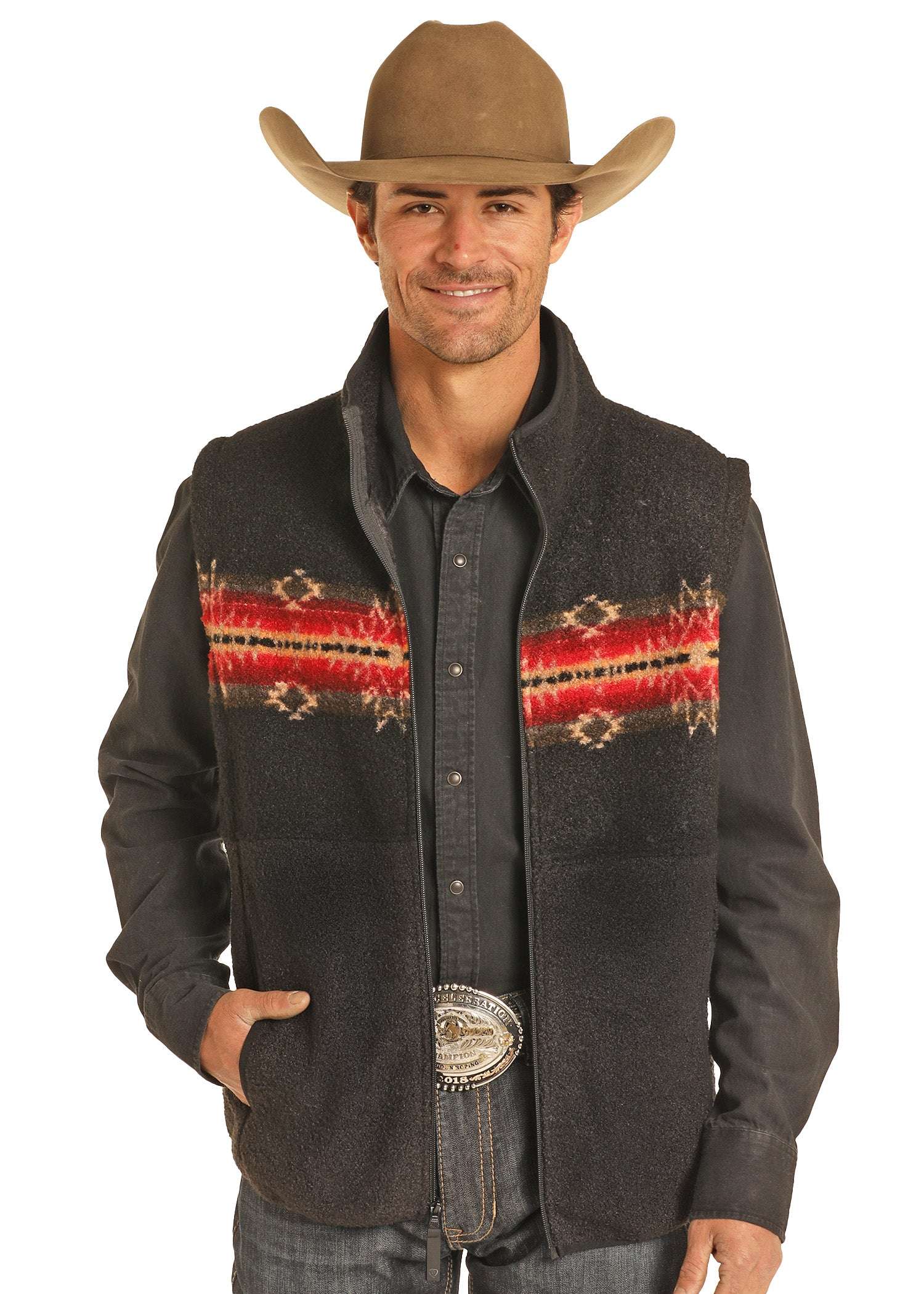 ROCK&ROLL JACKET BLACK BM98C04314 BERBER BOARDER Laherradurawwnc.com