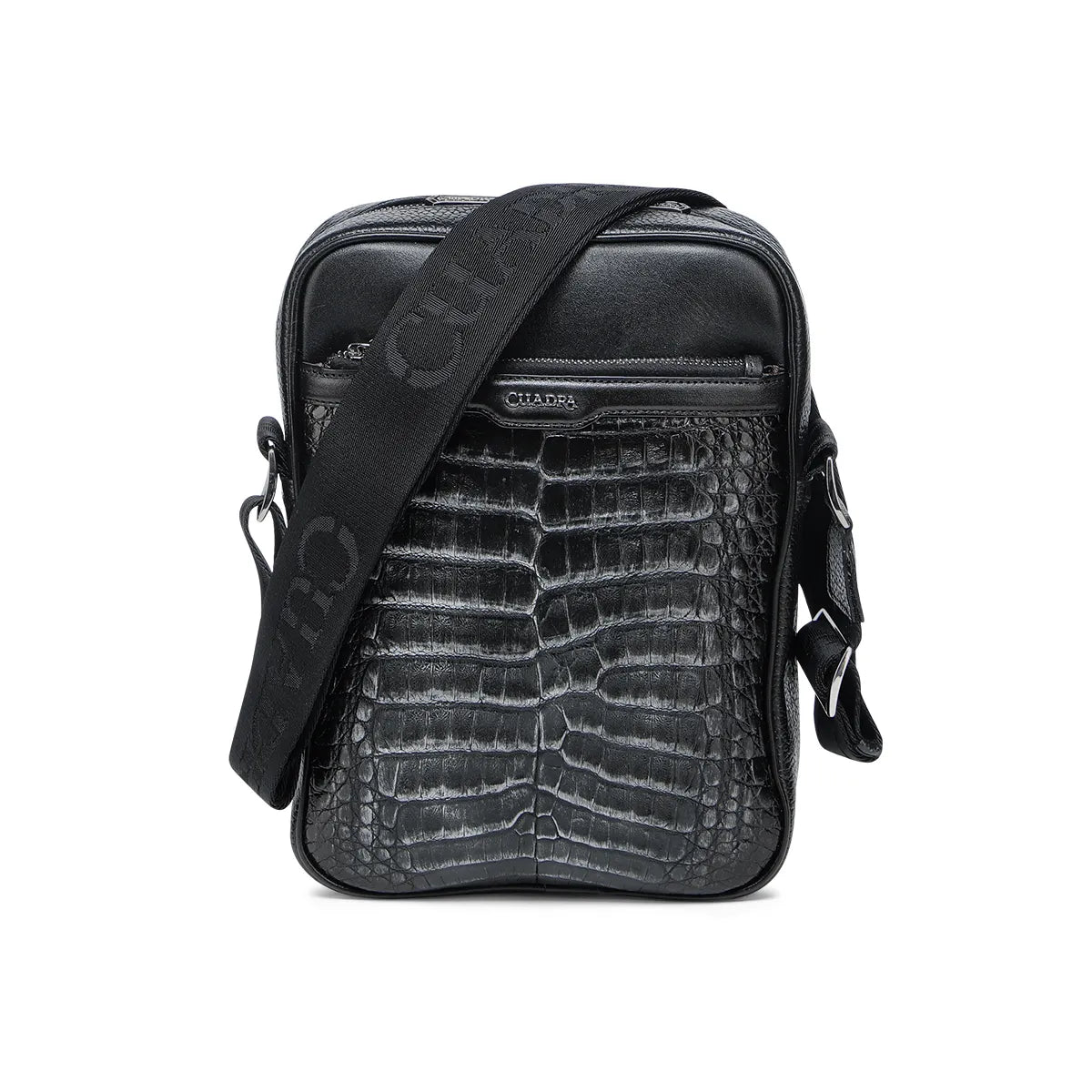CUADRA MEN FUSCUS BELLY METALLIC NEGRO BAG DU731