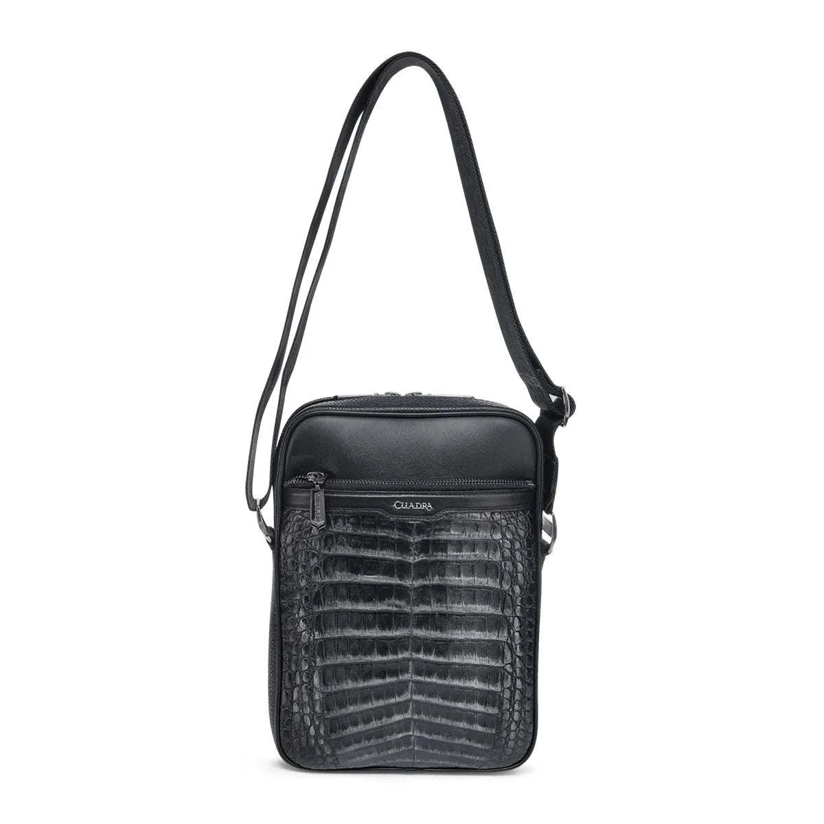 CUADRA MEN FUSCUS BELLY METALLIC NEGRO BAG DU731 Laherradurawwnc.com