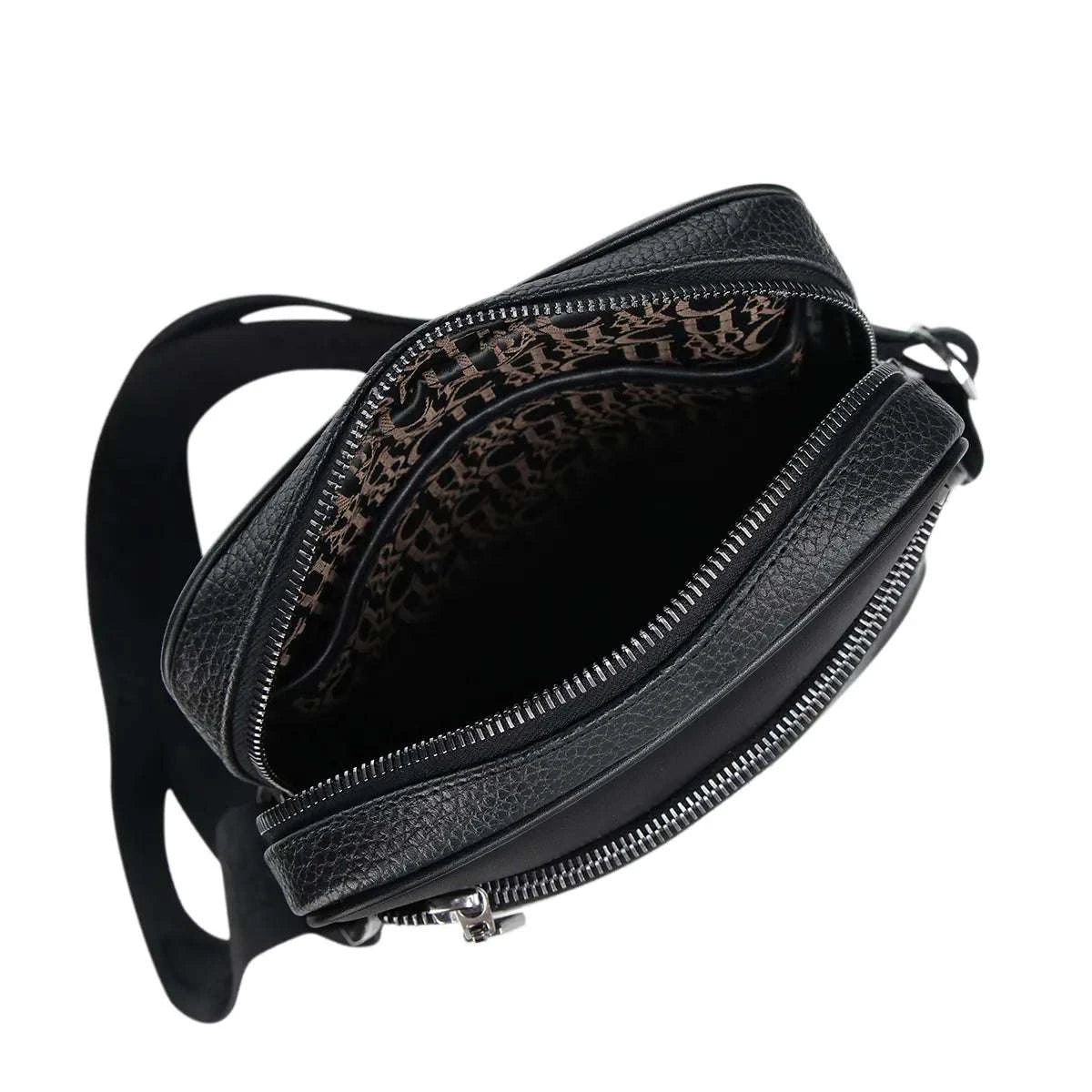CUADRA MEN FUSCUS BELLY METALLIC NEGRO BAG DU731 Laherradurawwnc.com