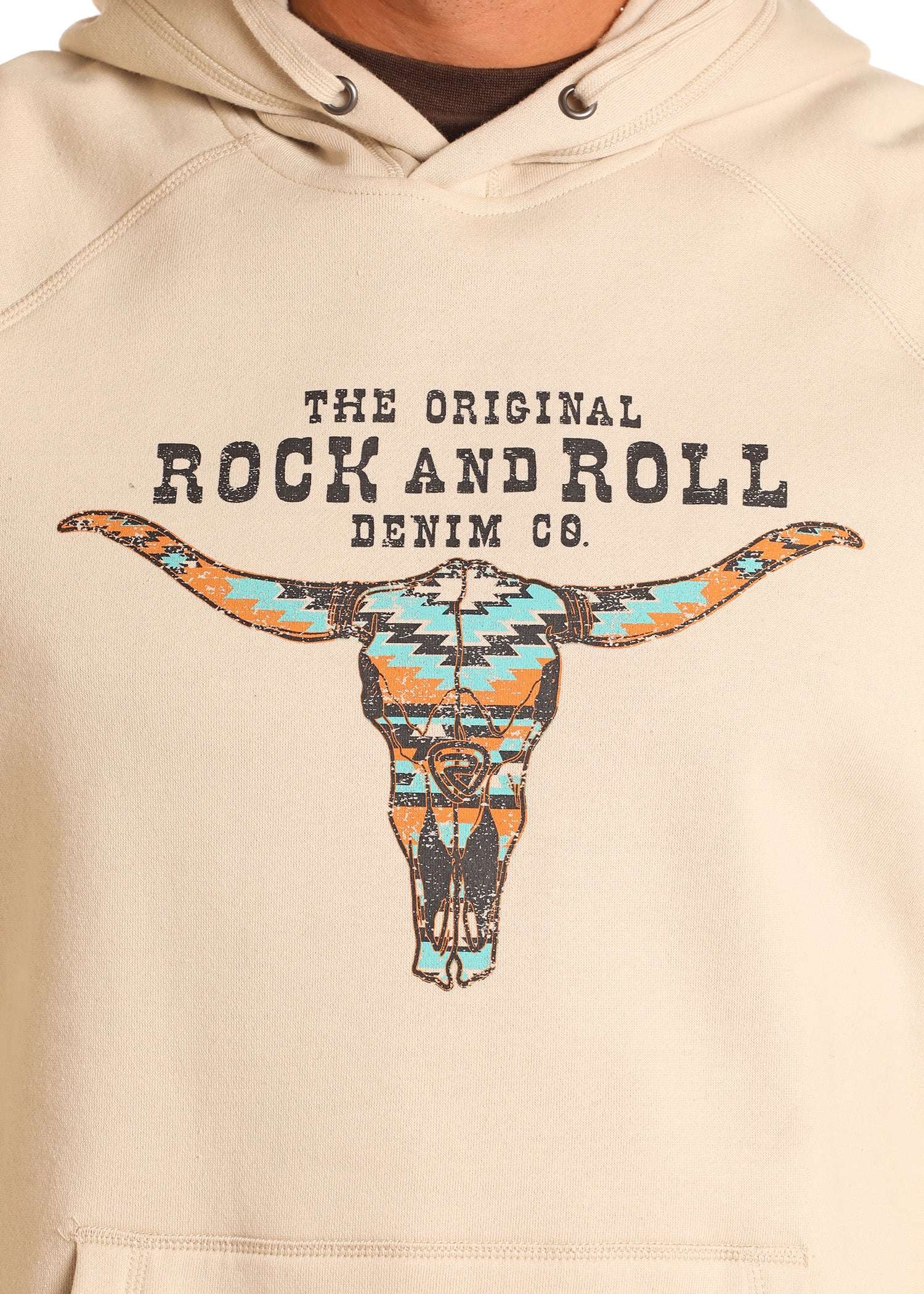 ROCK&ROLL GRAPHIC HOODIE-BU94T05061 Laherradurawwnc.com