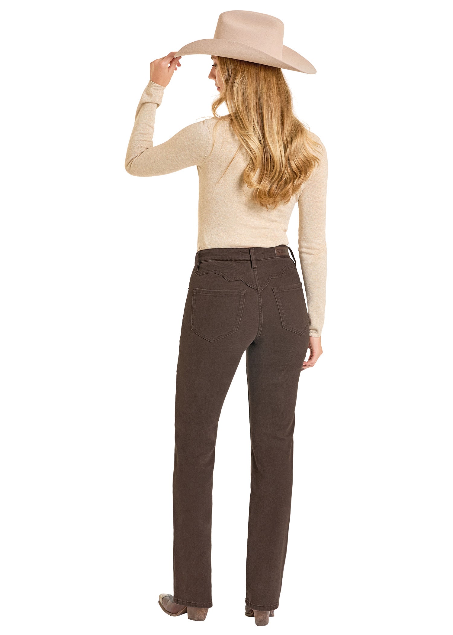 ROCK&ROLL WOMENS MODEST BOOT HIGH RISE MAHOGANY- BW1HD07196