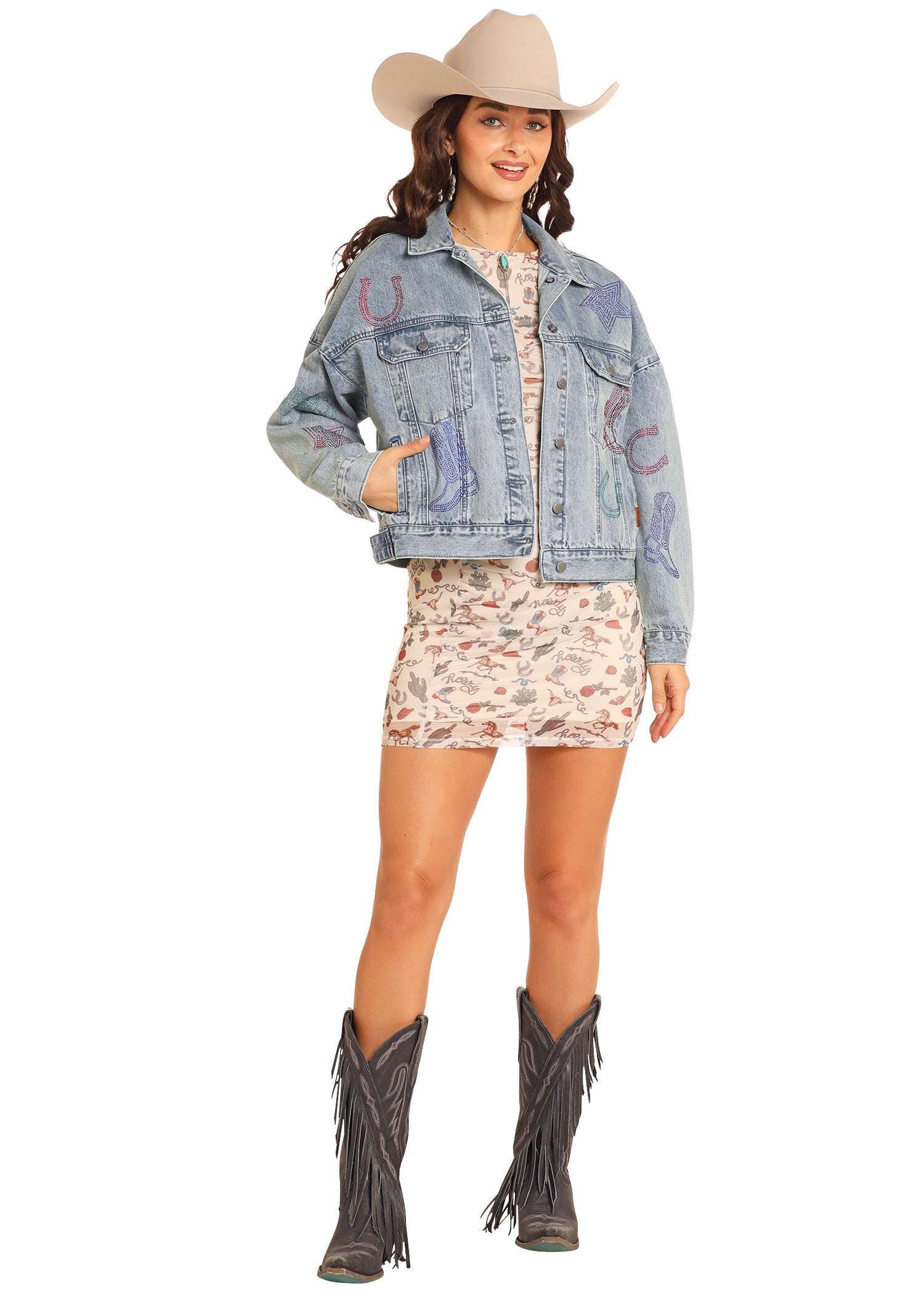 ROCK&ROLL DENIM WOMEN LIGHT WASH BW92D03597 Laherradurawwnc.com
