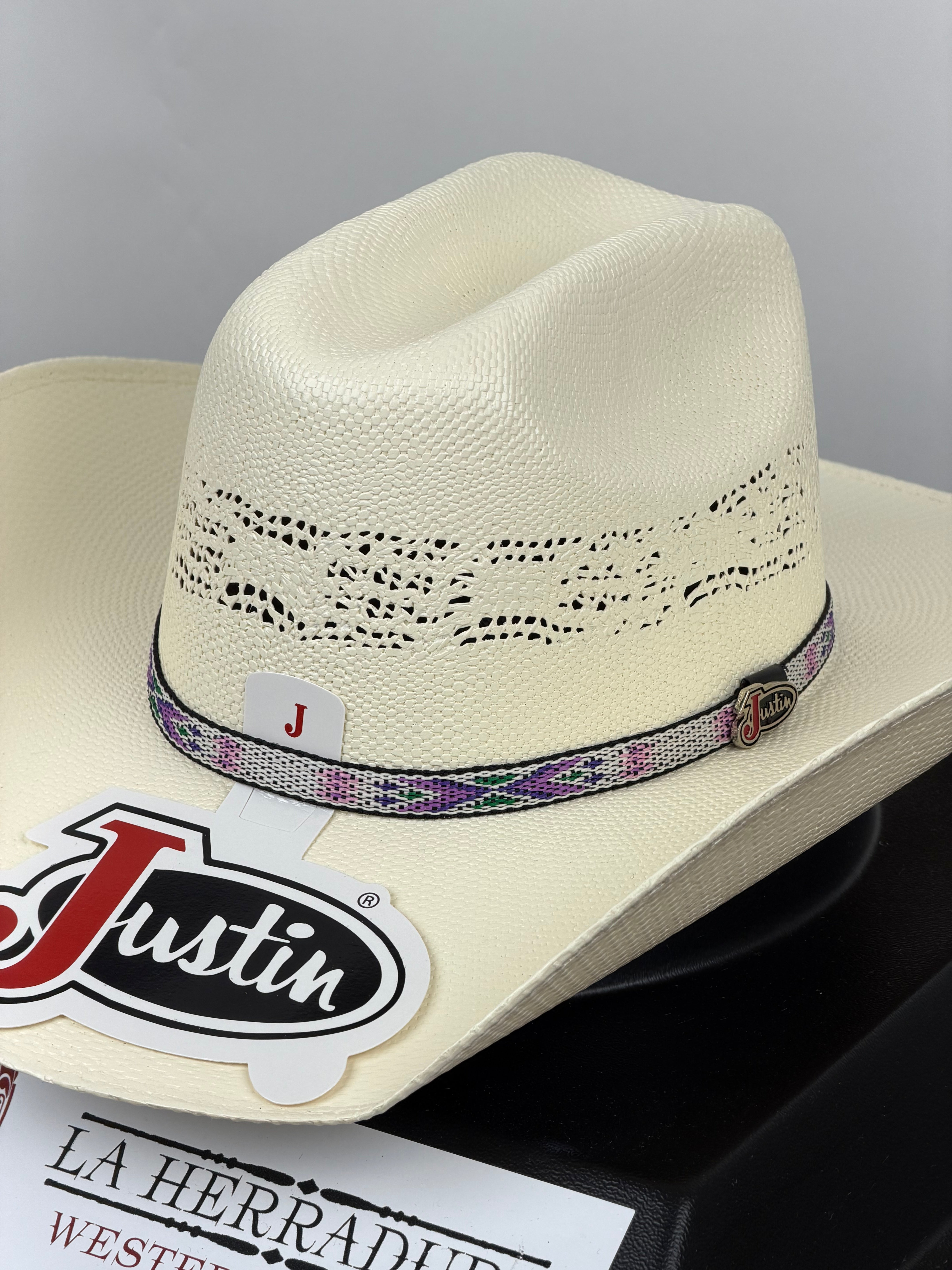 JUSTIN WILDER KID STRAW HAT JUS12202
