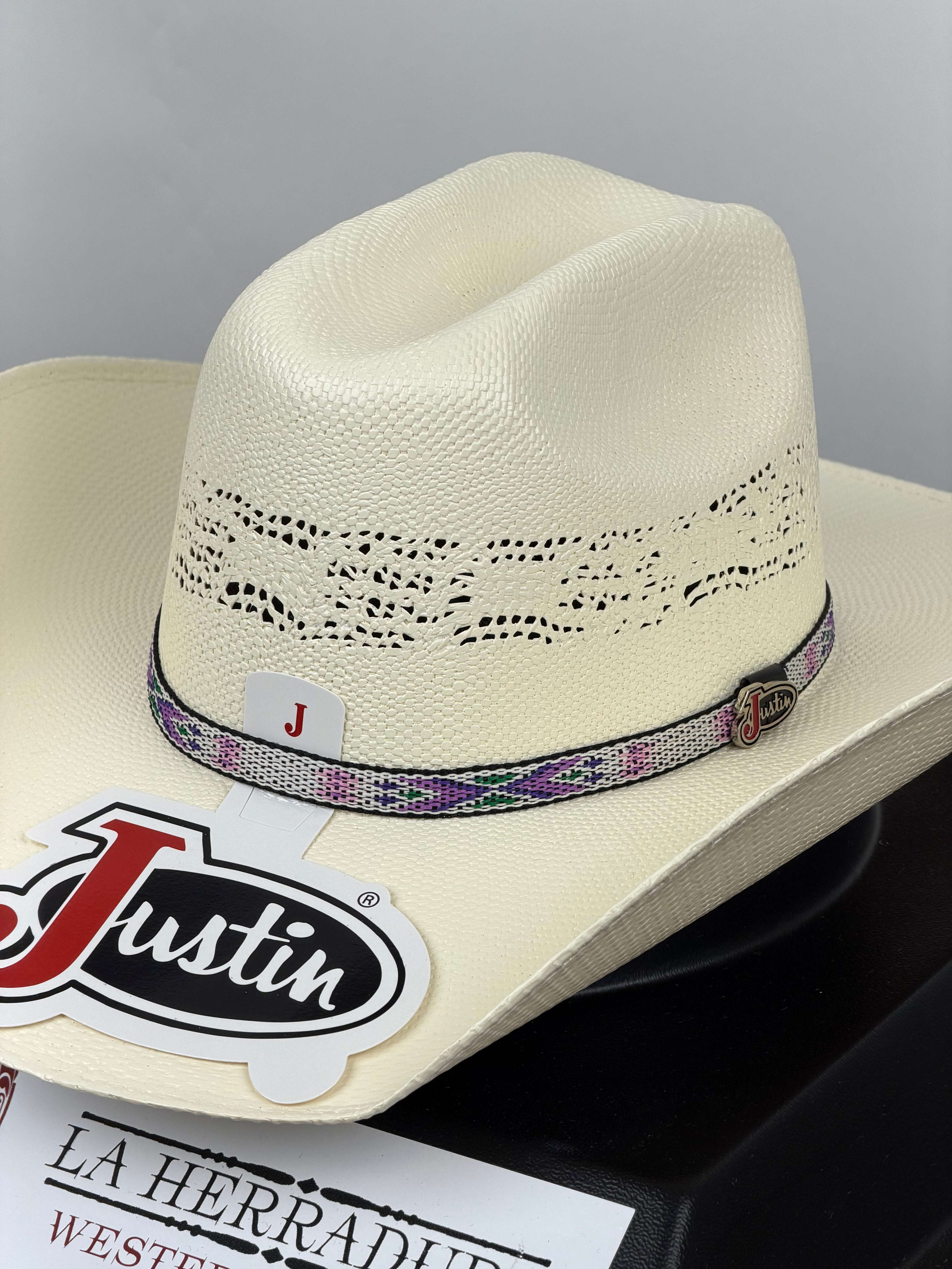 JUSTIN WILDER KID STRAW HAT JUS12202 Laherradurawwnc.com
