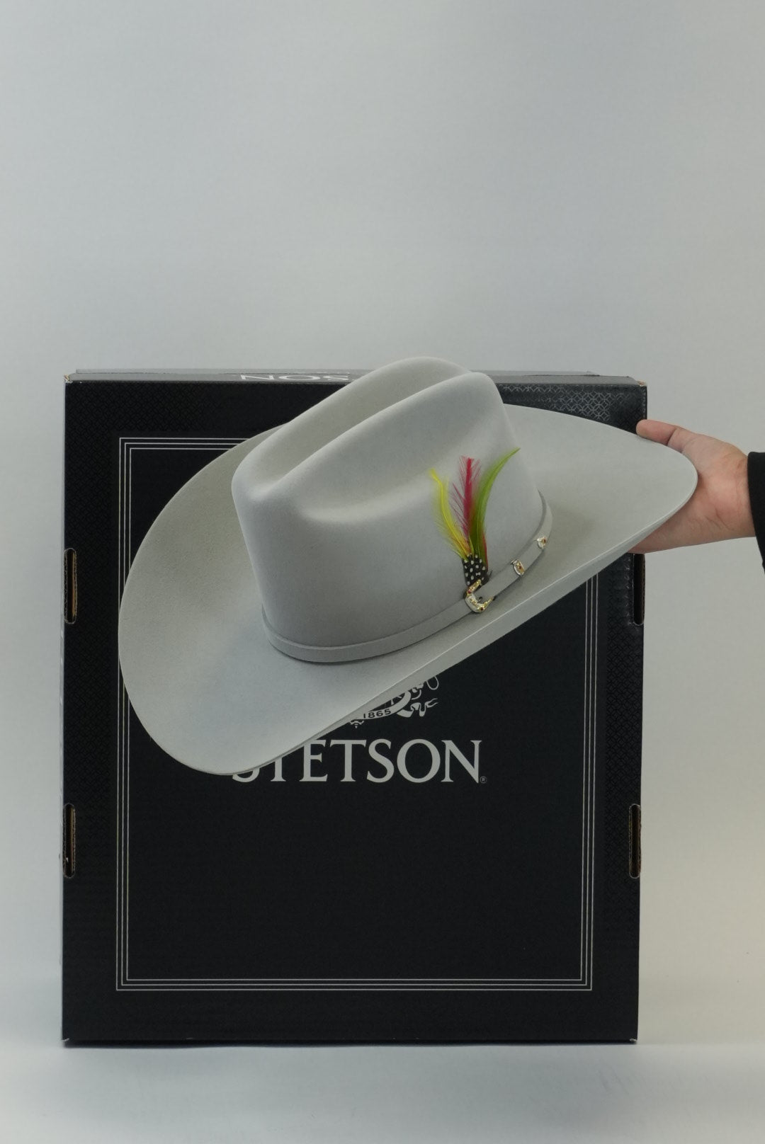 STETSON 30X MIST GREY EL PATRON