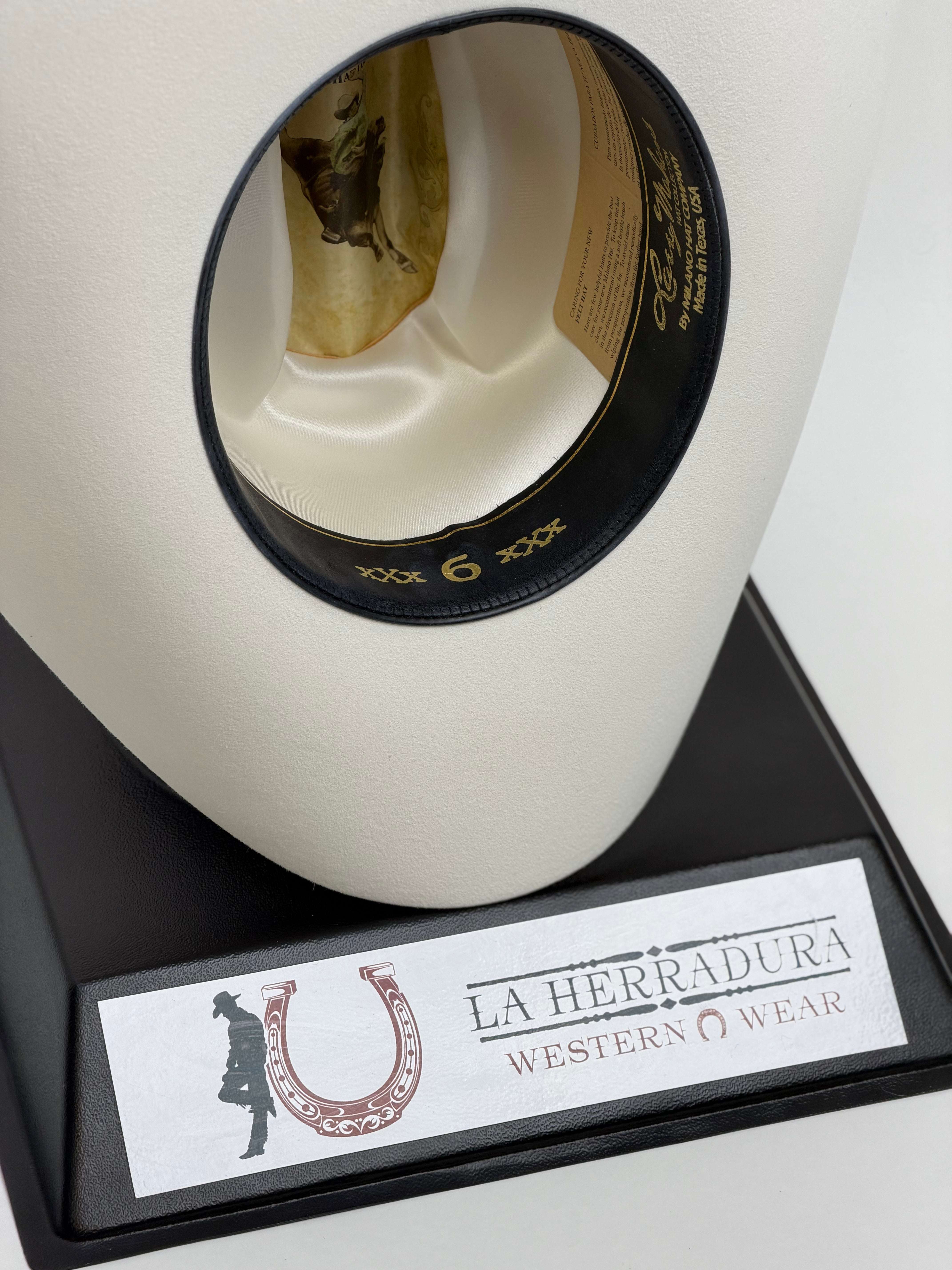 LARRY MAHAN´S 6X REAL WHITE Laherradurawwnc.com