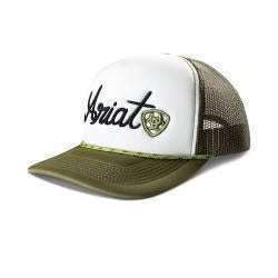ARIAT FOAM FRONT EMBROIDERED LOGO CAP Laherradurawwnc.com