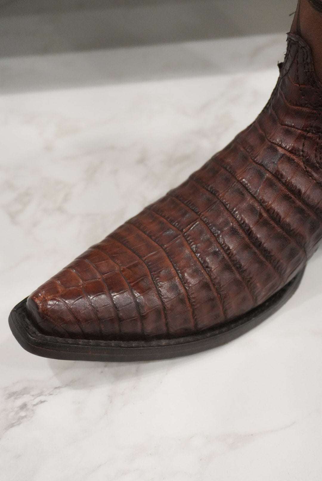CUADRA BOOT FUSCUS BELLY LUMBER HUESO TOE 2B10FY Laherradurawwnc.com
