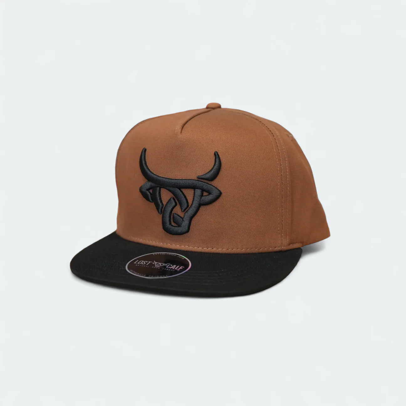 LOST CALF CAP BROWN WITH BLACK 200.1