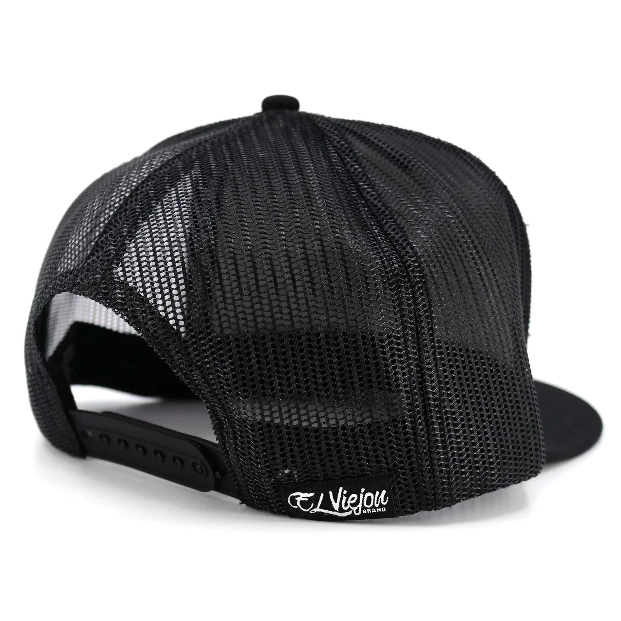 Black mesh cap