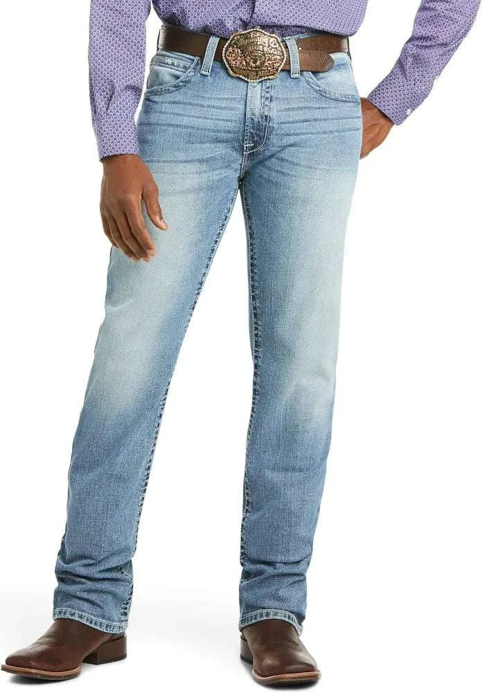 ARIAT MEN JEAN M2 TRADITIONAL RELAXED BOOT CUT SHASTA - 10020942 Laherradurawwnc.com