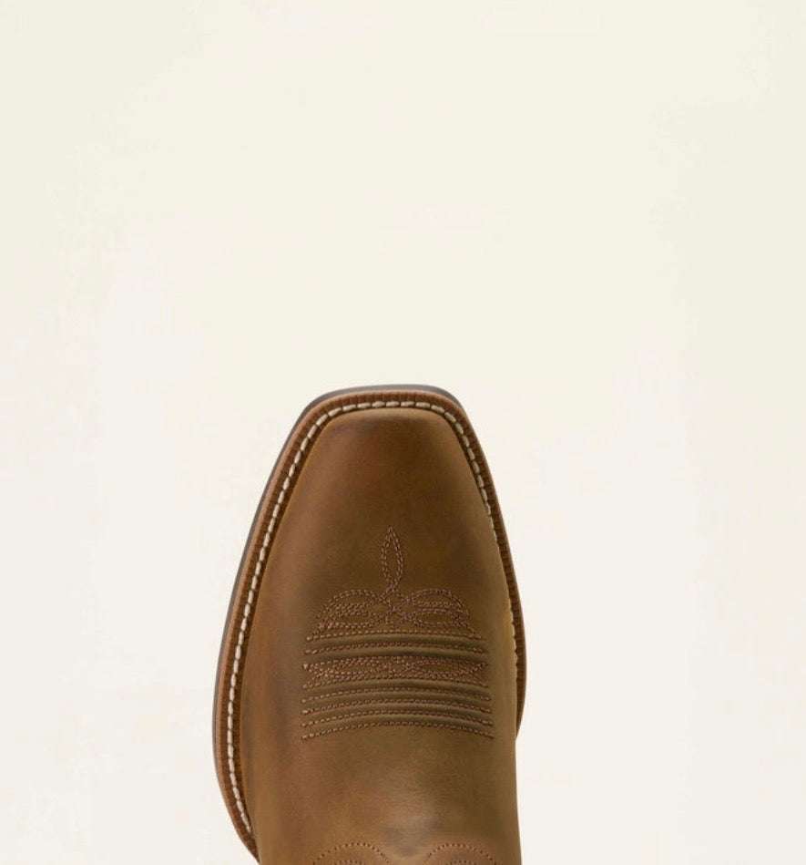 ARIAT MENS BOOT CLEARWATER VentTEK™ DISTRESSED BROWN NARROW CUTTER 10074234 Laherradurawwnc.com