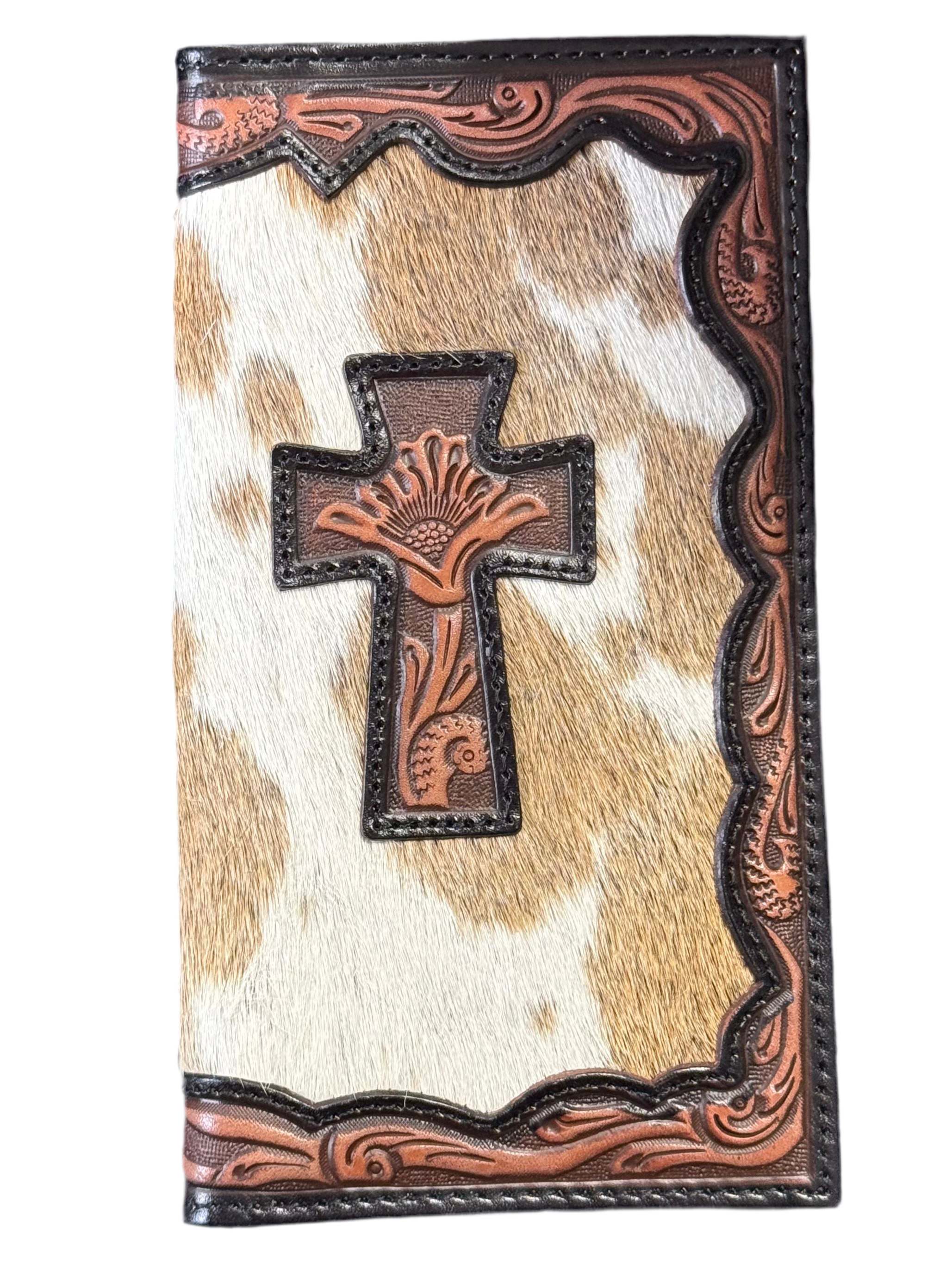 3D COW CHECKBOOK WALLET-D250017402