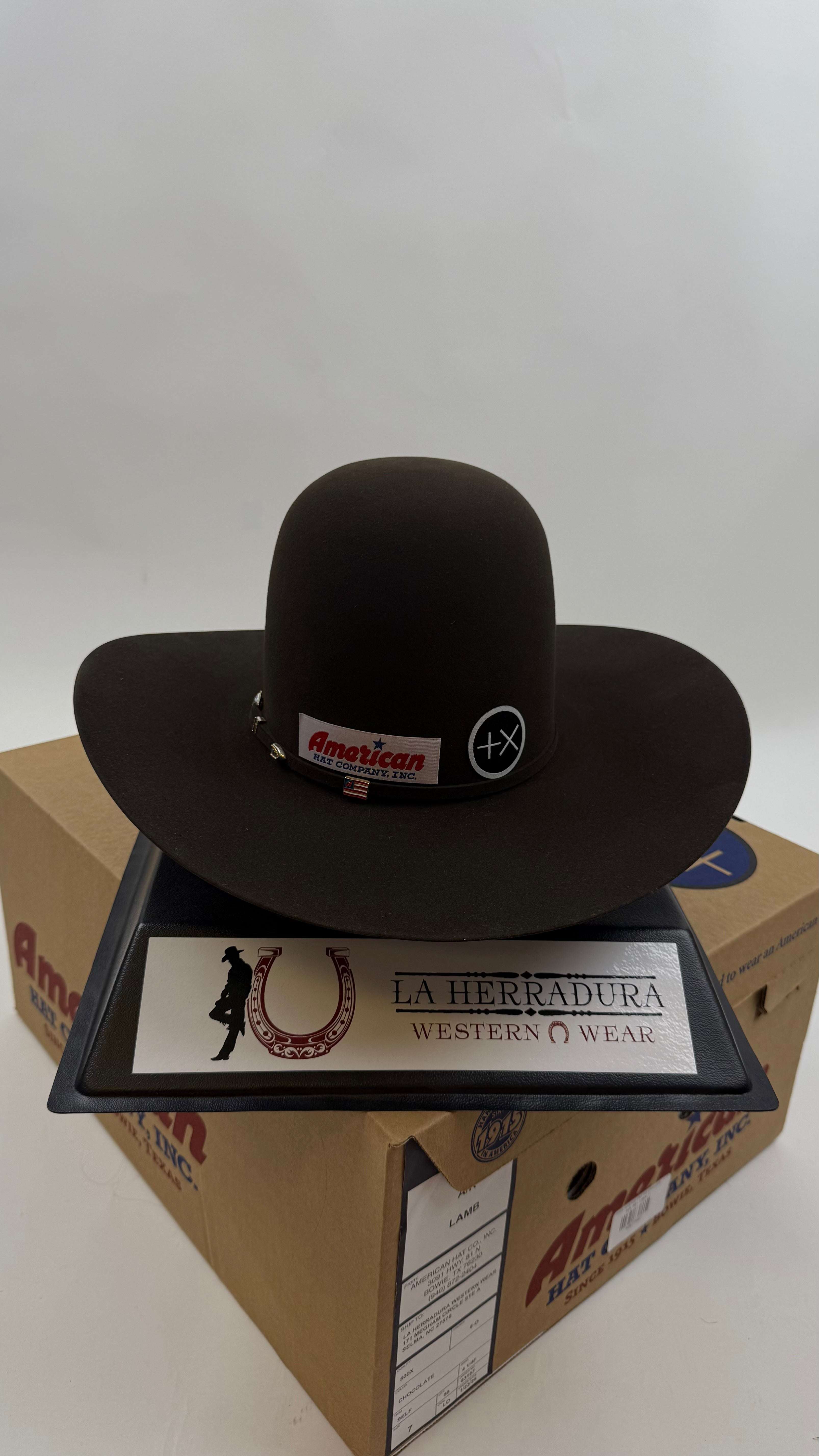 500X American Open Crown Chocolate Laherradurawwnc.com