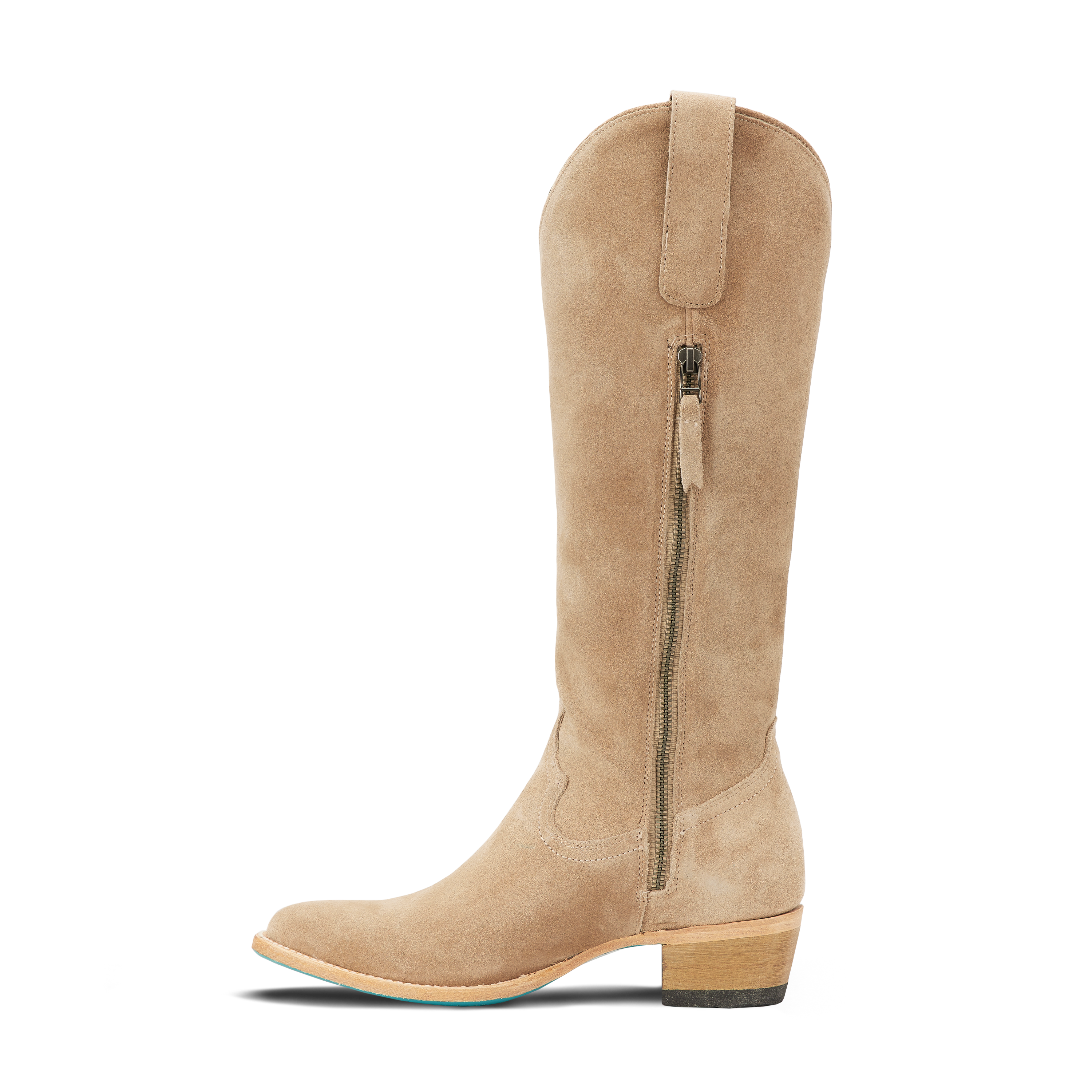 LANE WOMEN PLAIN JANE LATTE SUEDE TOE BOOT LB0546K