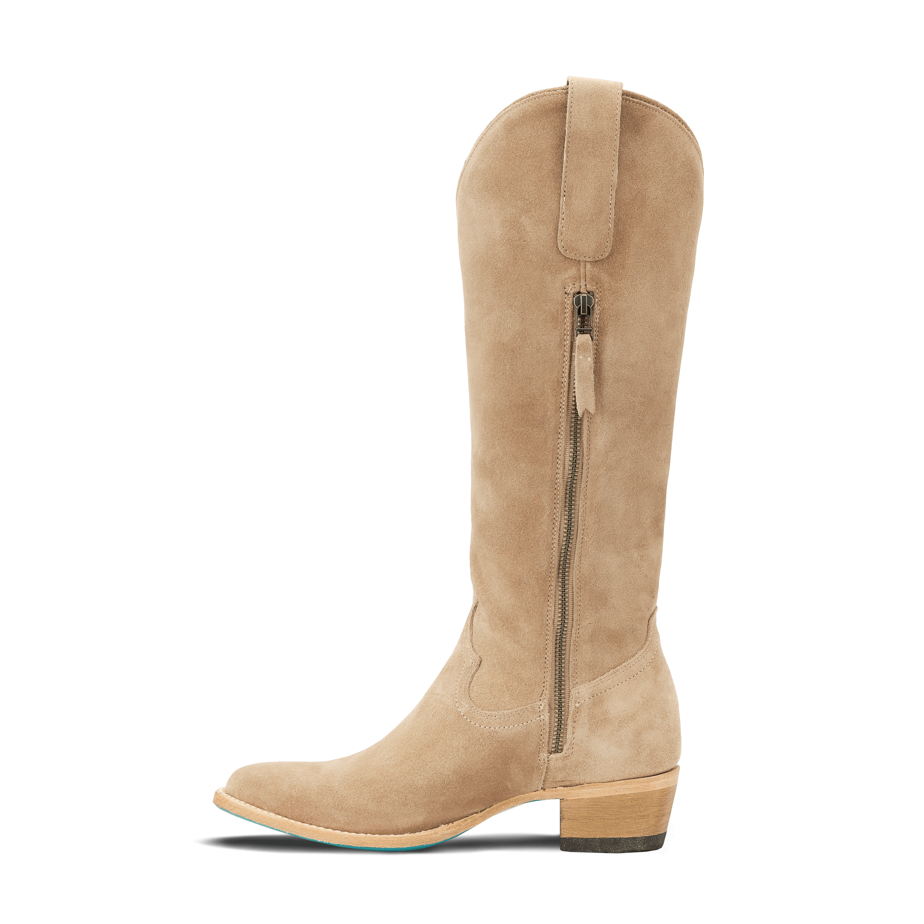 LANE WOMEN PLAIN JANE LATTE SUEDE SAND ROUND TOE BOOT LB0546K Laherradurawwnc.com