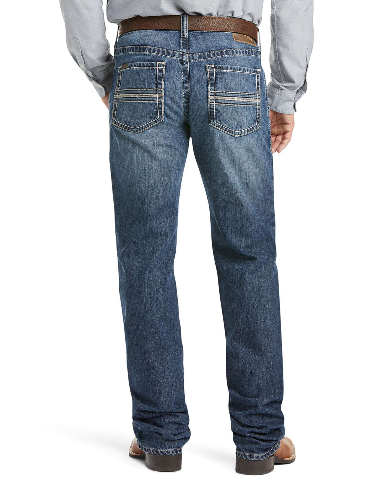 ARIAT MEN JEANS TRADITIONAL RELAXED BOOT CUT M2 CASSIDY 10036071 Laherradurawwnc.com