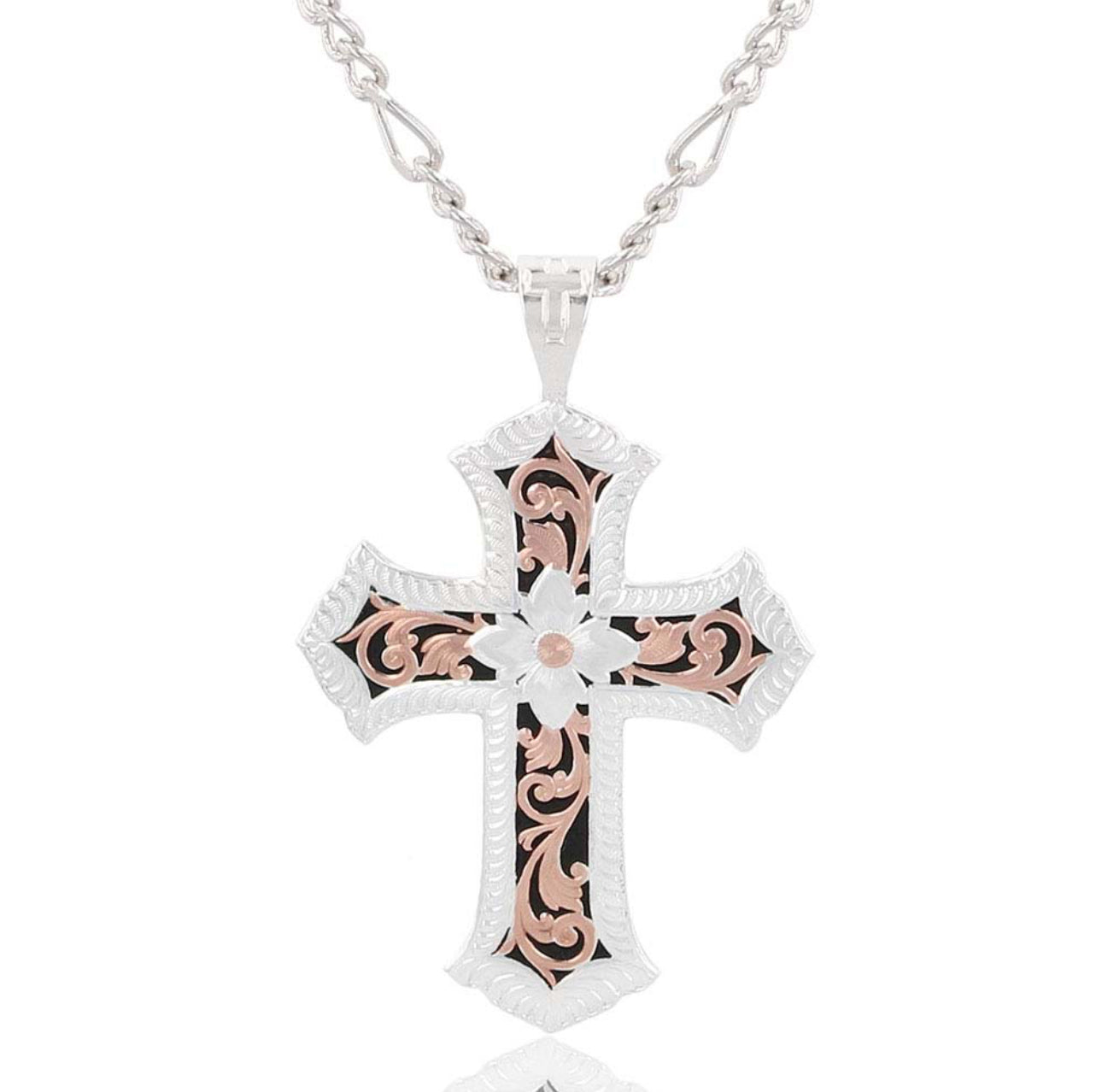 Montana Silversmith Filigree cross necklace