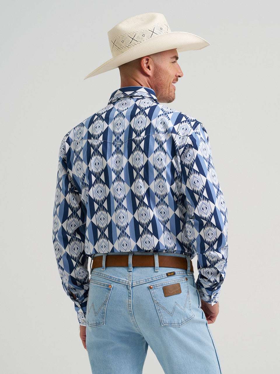 MENS WRANGLER SHIRT CHECOTAH CLASSIC FIT 112374917 Laherradurawwnc.com