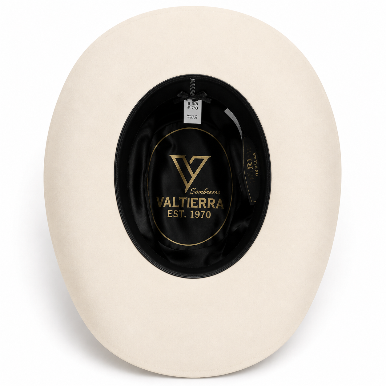 LA HERRADURA 5000X JOHNSON COPA ALTA BRIM 3 1/2 NATURAL ESTILO SINALOA