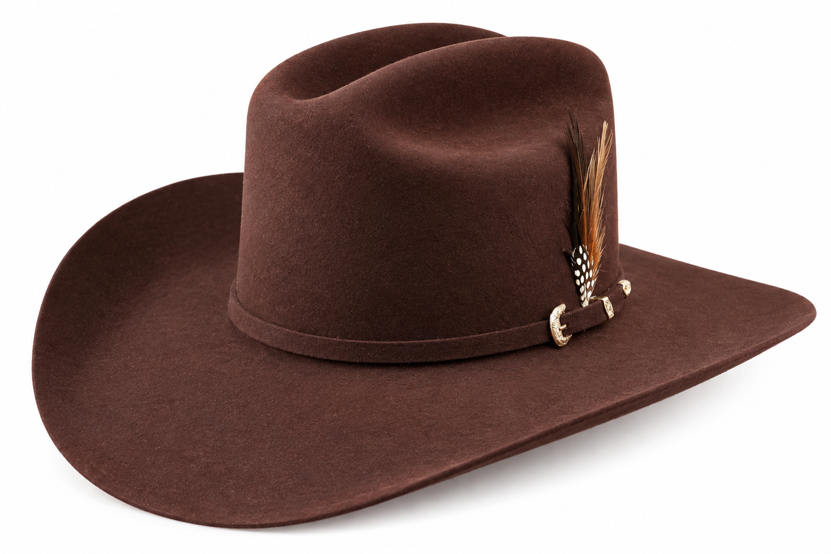 STETSON 30X EL PATRON OX BLOOD COPA CHICA