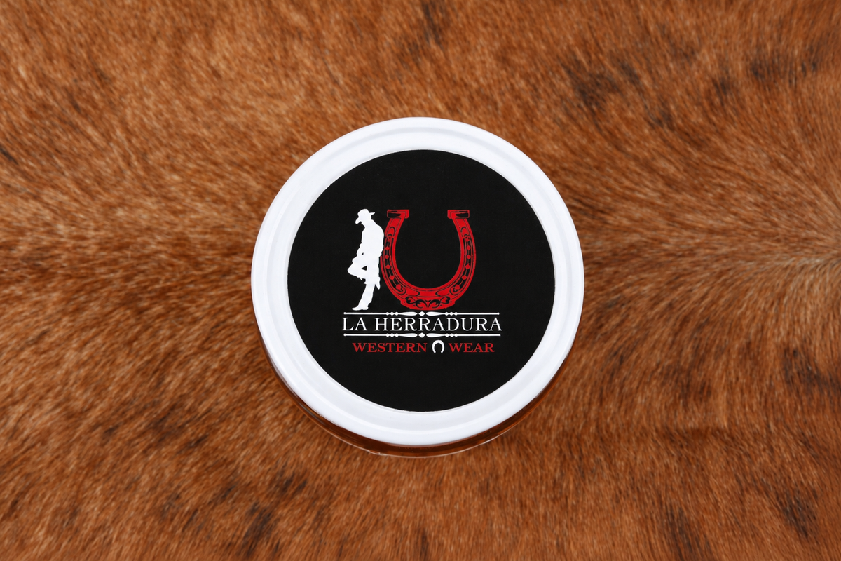 LA HERRADURA SADDLE PUMPKIN SOAP LEATHER