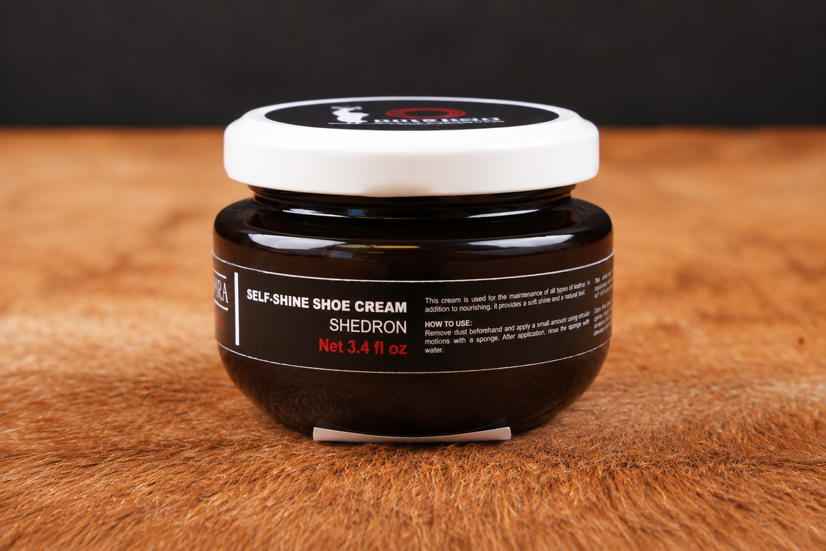 CREMA PARA CALZADO AUTOBRILLANTE LA HERRADURA COLOR SHEDRON