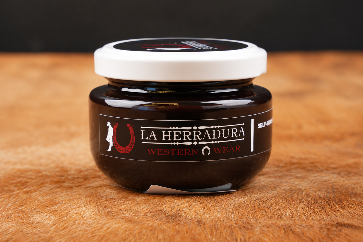 LA HERRADURA SELF-SHINE SHOE CREAM BROWN
