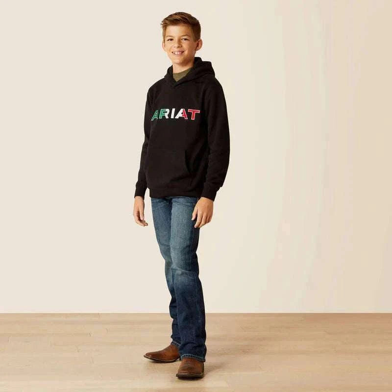 ARIAT HOODIE TEAM MEXICO BLACK 10046471 Laherradurawwnc.com