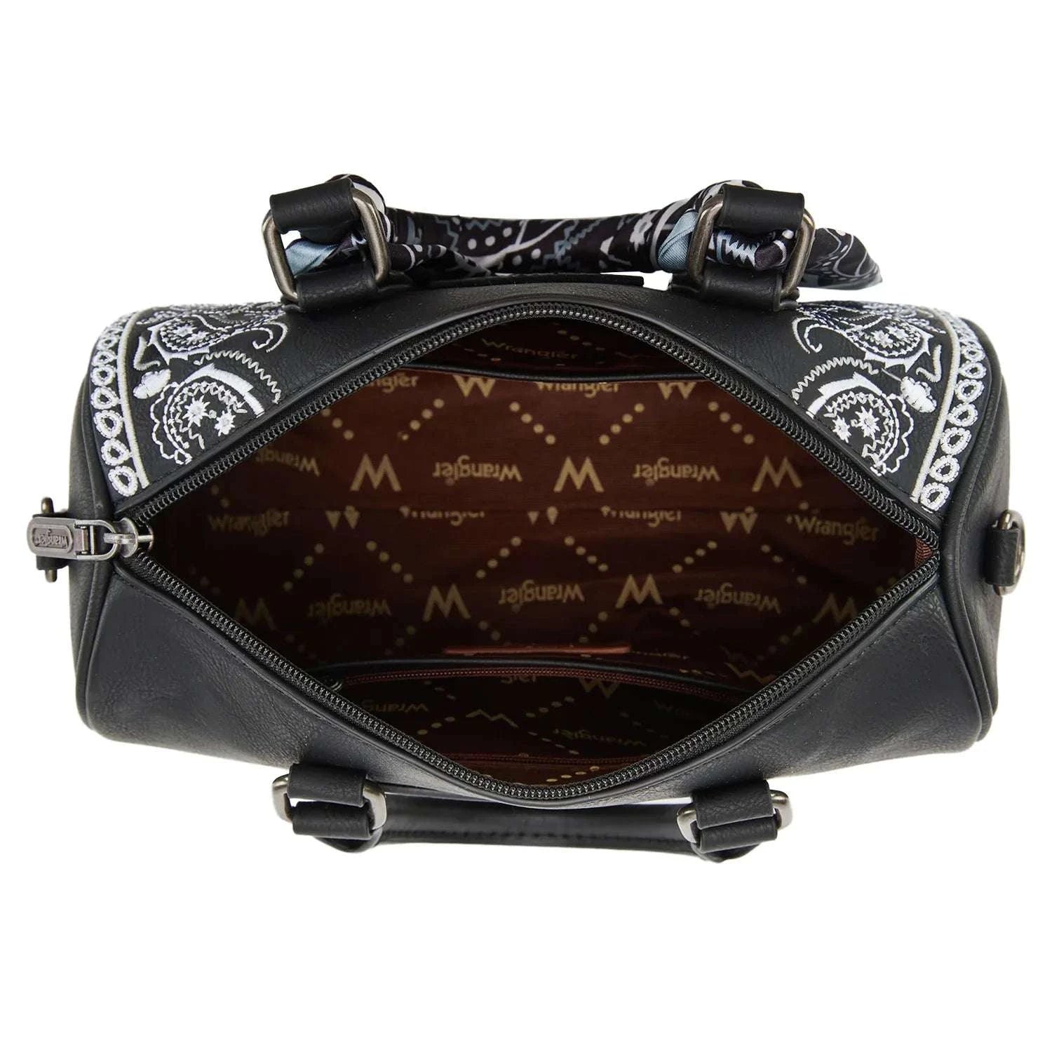 WRANGLER CROSS BODY BLACK 9012BK Laherradurawwnc.com