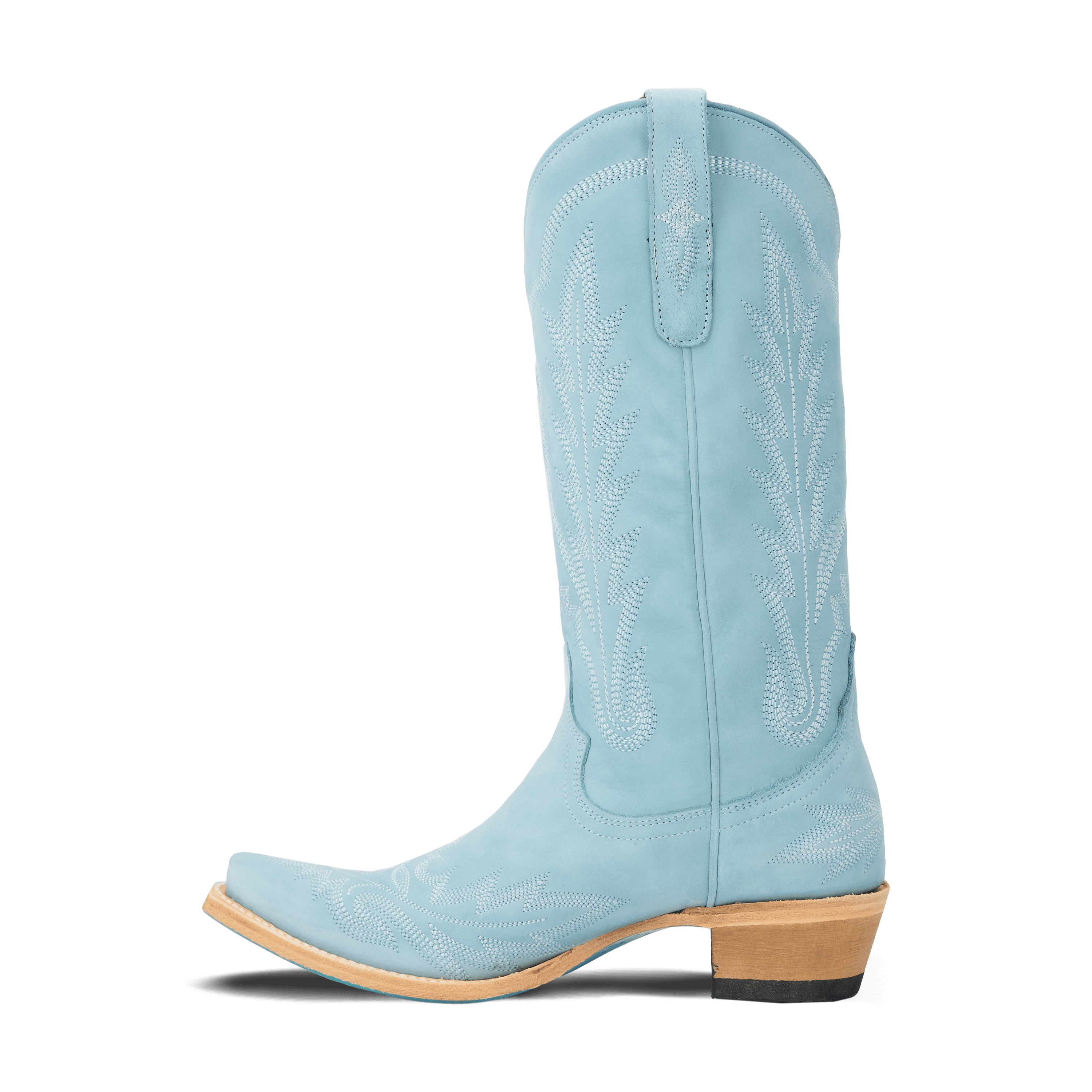 LANE WOMEN LEXINGTON POWDER BLUE SNIP TOE BOOT LB0488L Laherradurawwnc.com