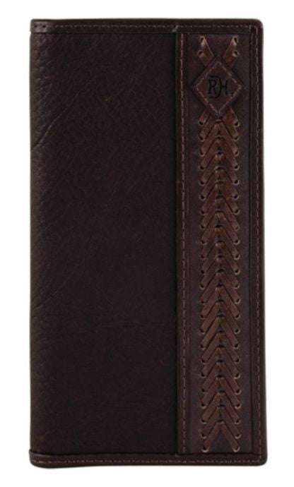 RED DIRT DARK BROWN WOVEN RODEO WALLET- 2510138761 Laherradurawwnc.com