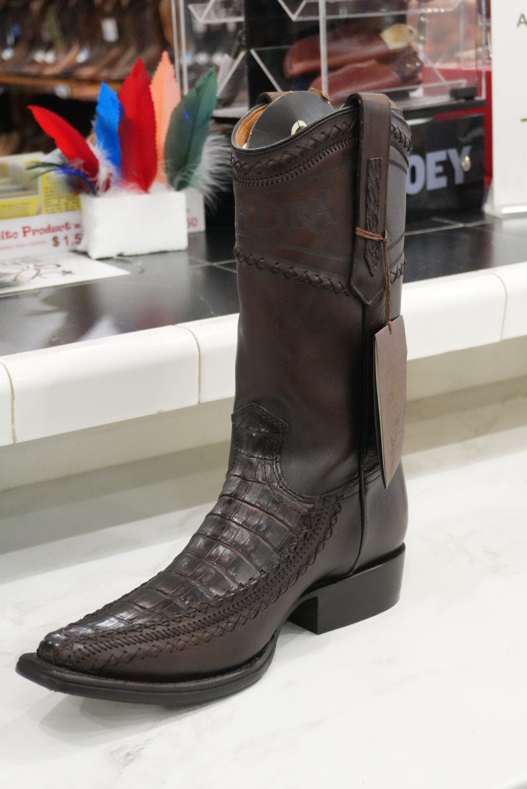 CUADRA FUSCUS COLA PARIS CAFÉ NARROW SQUARE TOE CU451