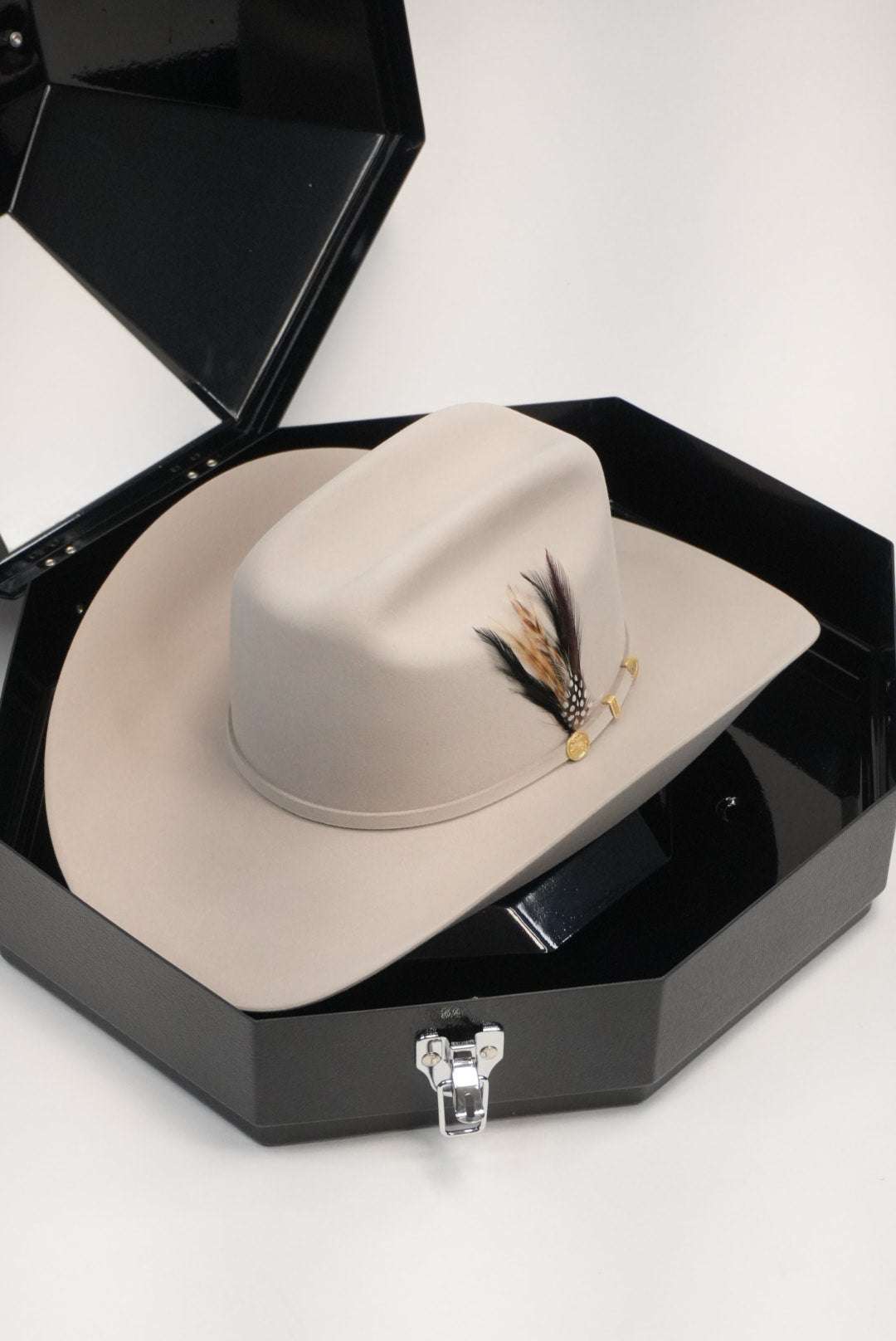 STETSON EL PRESIDENTE 100X SILVER BELLY COPA CHICA Laherradurawwnc.com