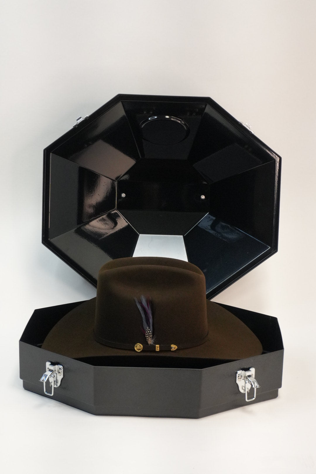 STETSON EL PRESIDENTE 100X CHOCOLATE COPA ALTA