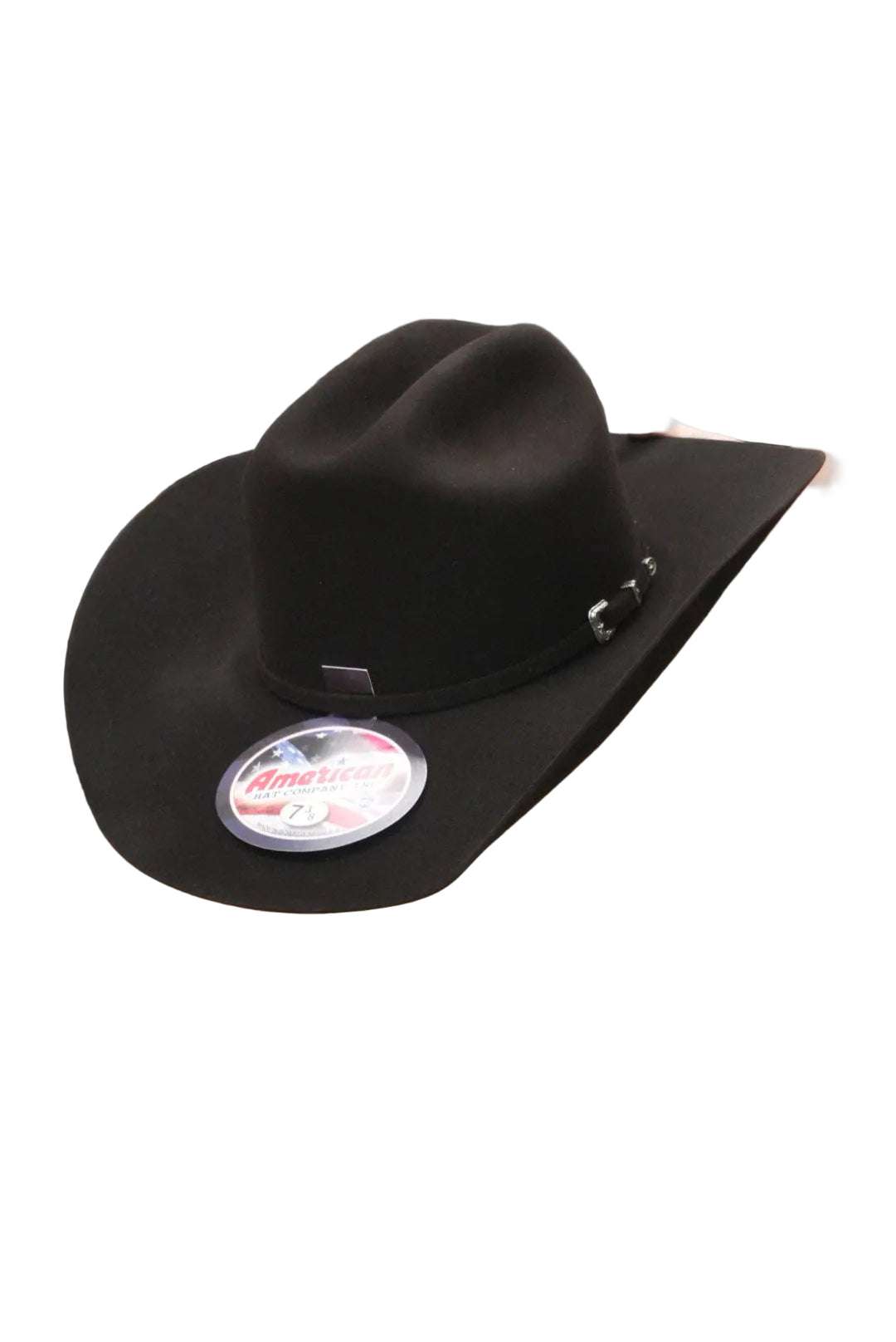 Black hat with a logo