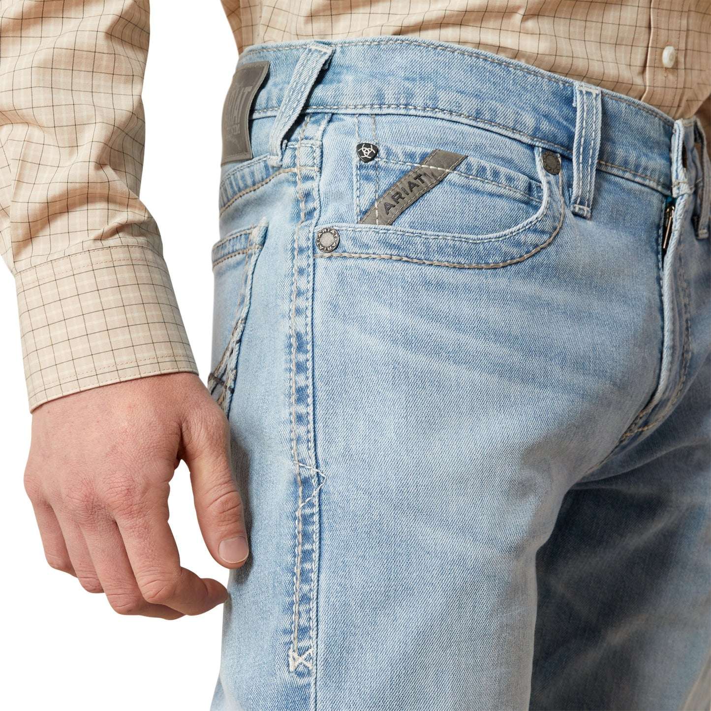 JEANS MENS M7 ARIAT SLIM FIT STRAIGHT LEG HURON 10065922 Laherradurawwnc.com