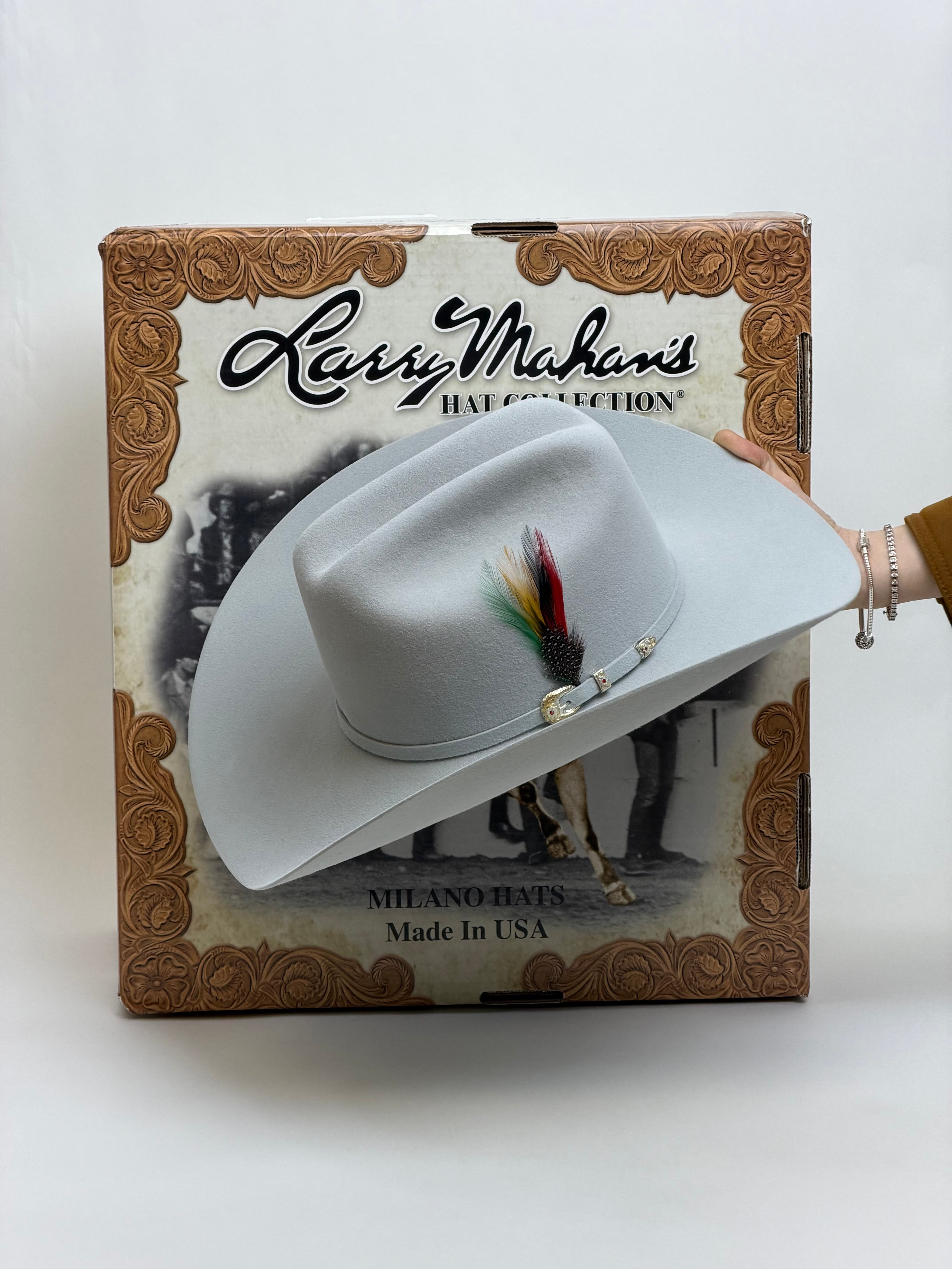 6X SOMBREROS COYBOY REALES DE LARRY MAHAN