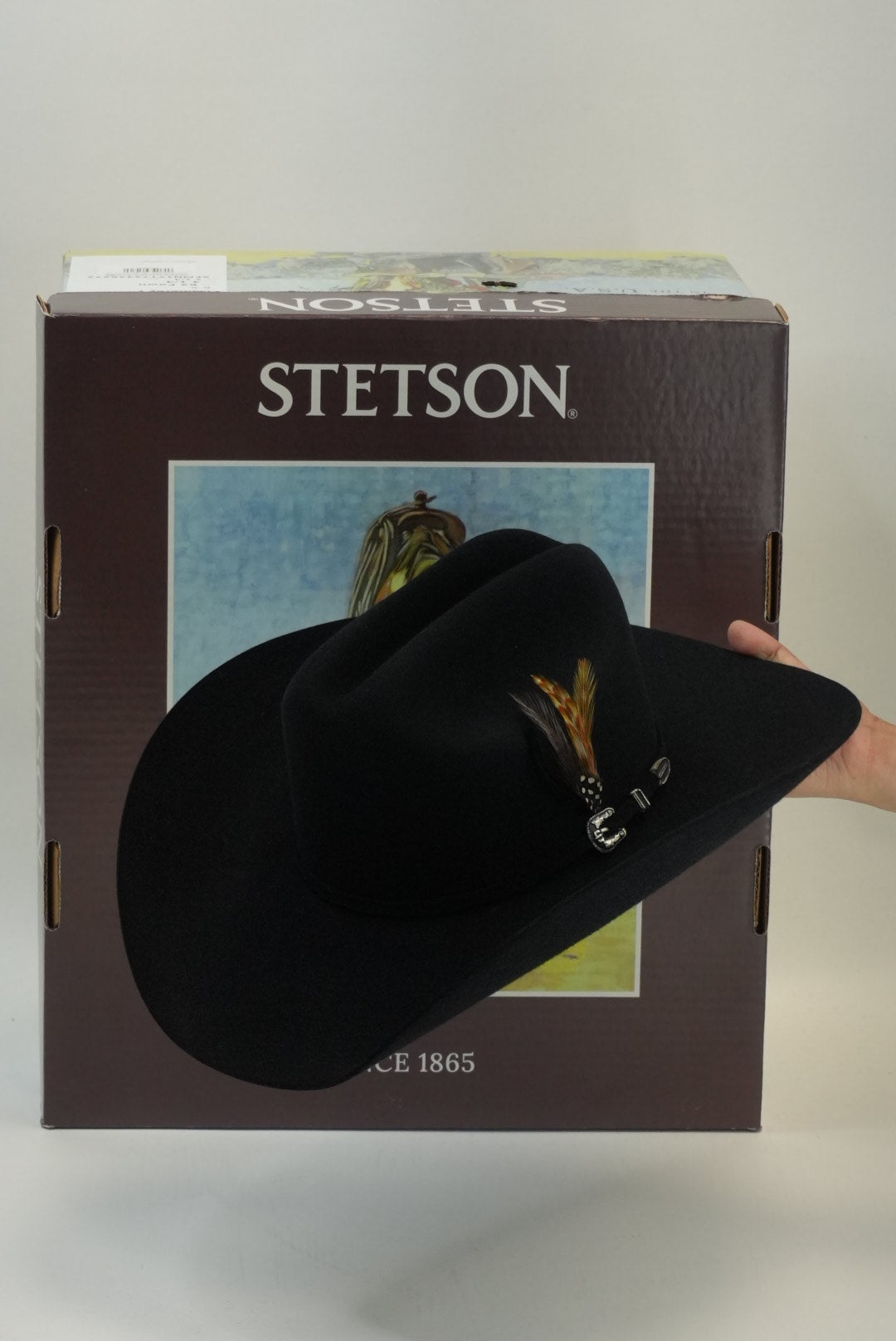 STETSON 6X SKYLINE TRADICIONAL BLACK